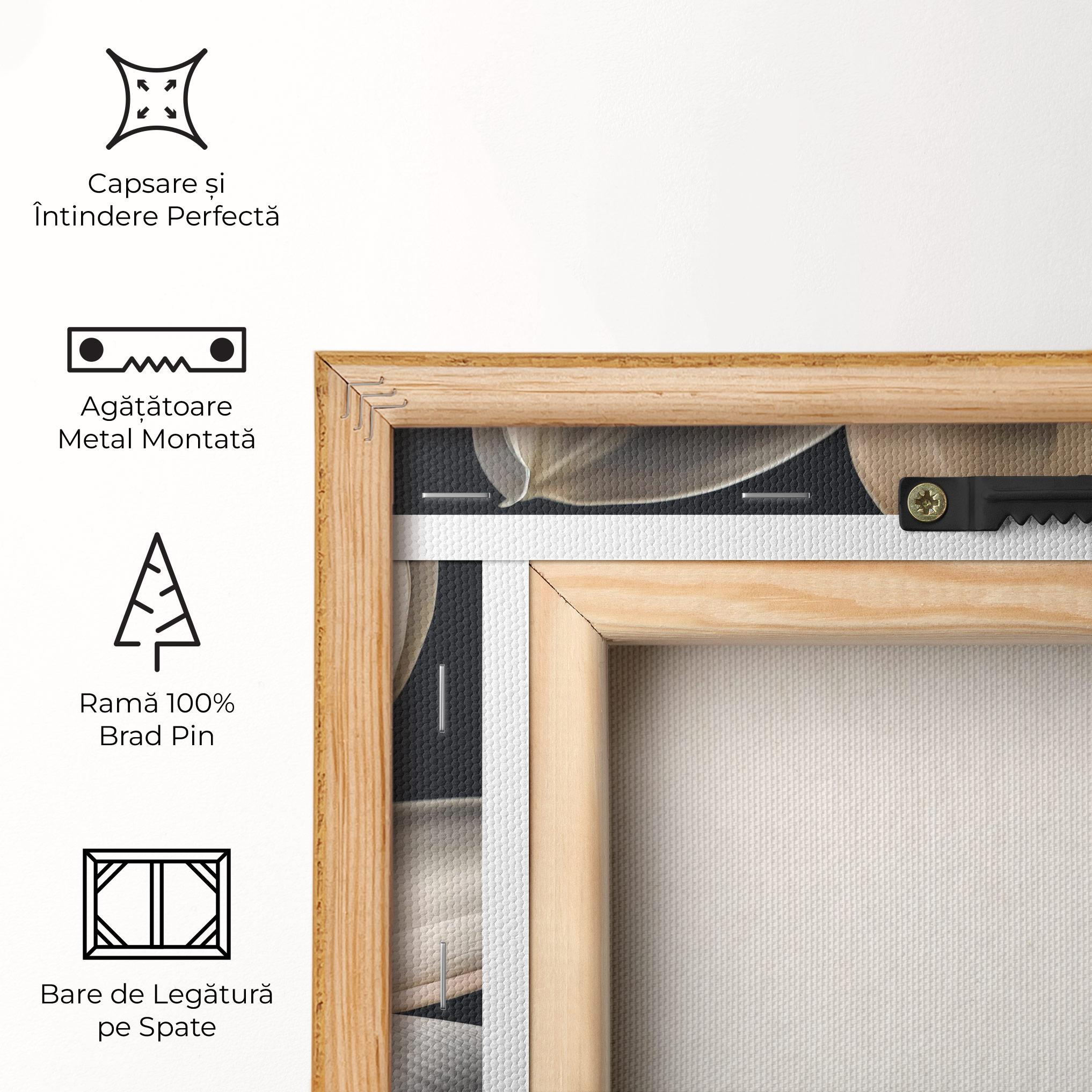 Tablou Canvas Big Lily View mockup 5