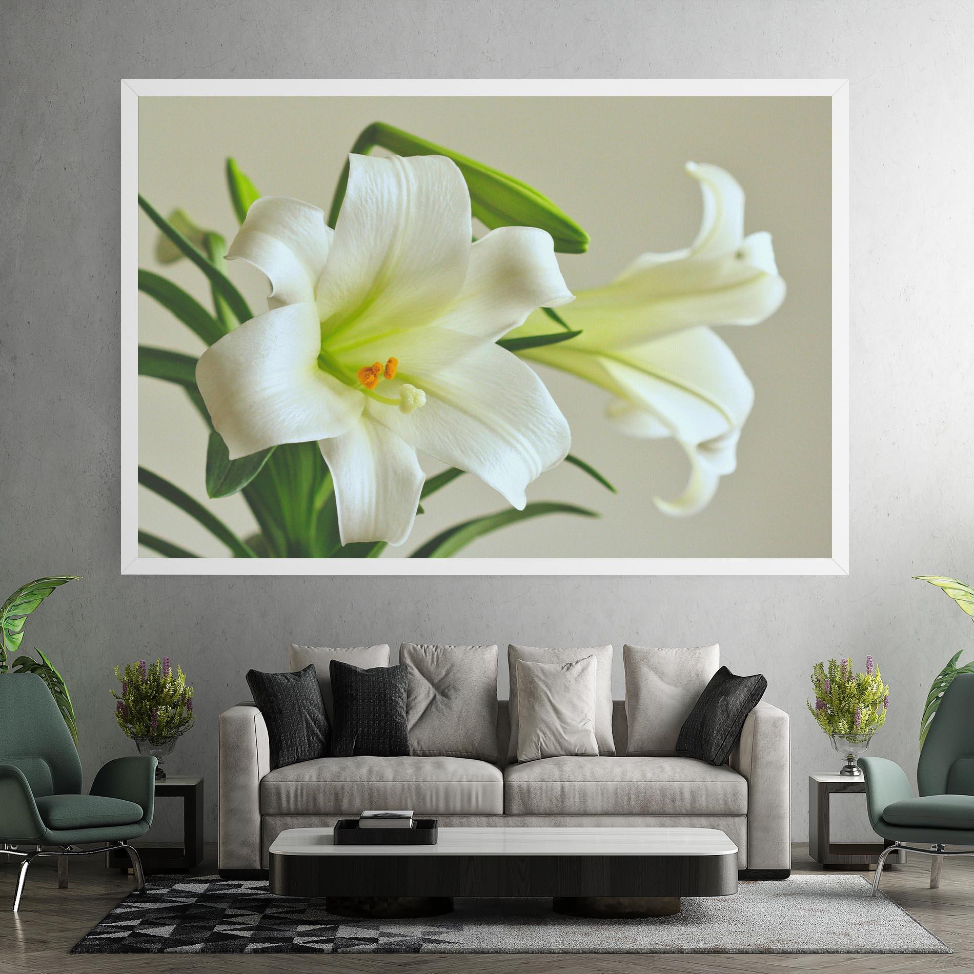 Tablou Canvas Green Lily mockup 7