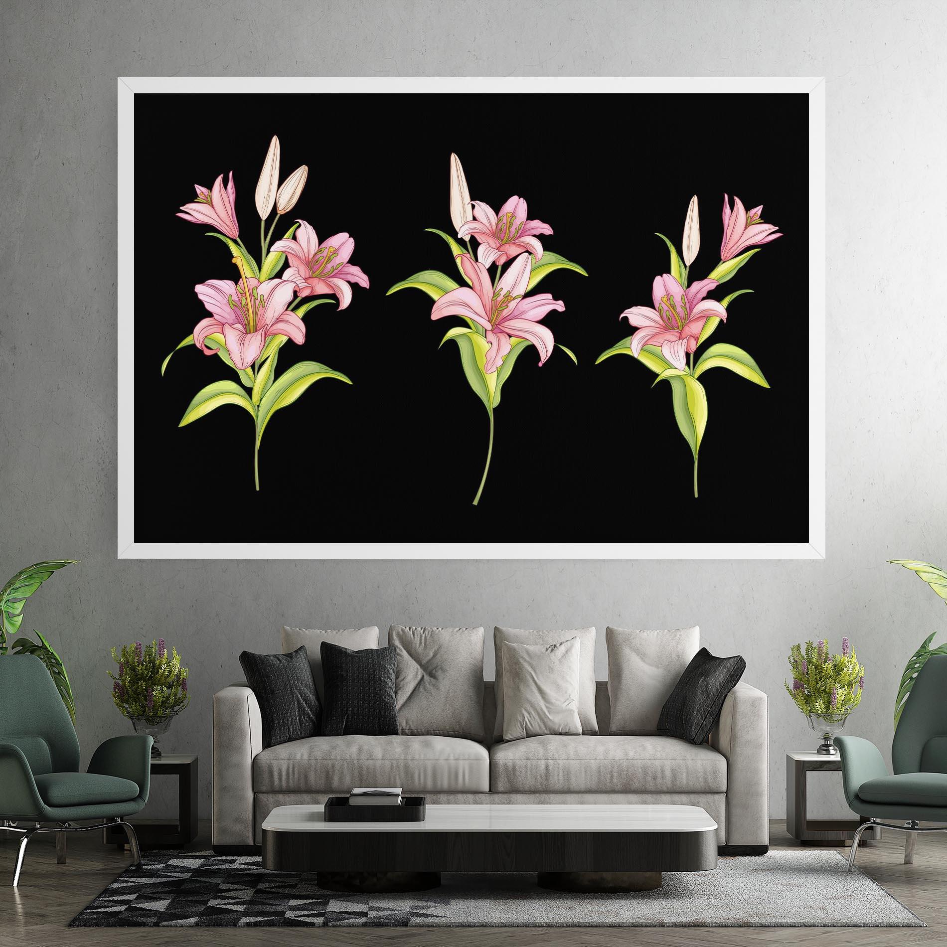 Tablou Canvas Lily Set mockup 7