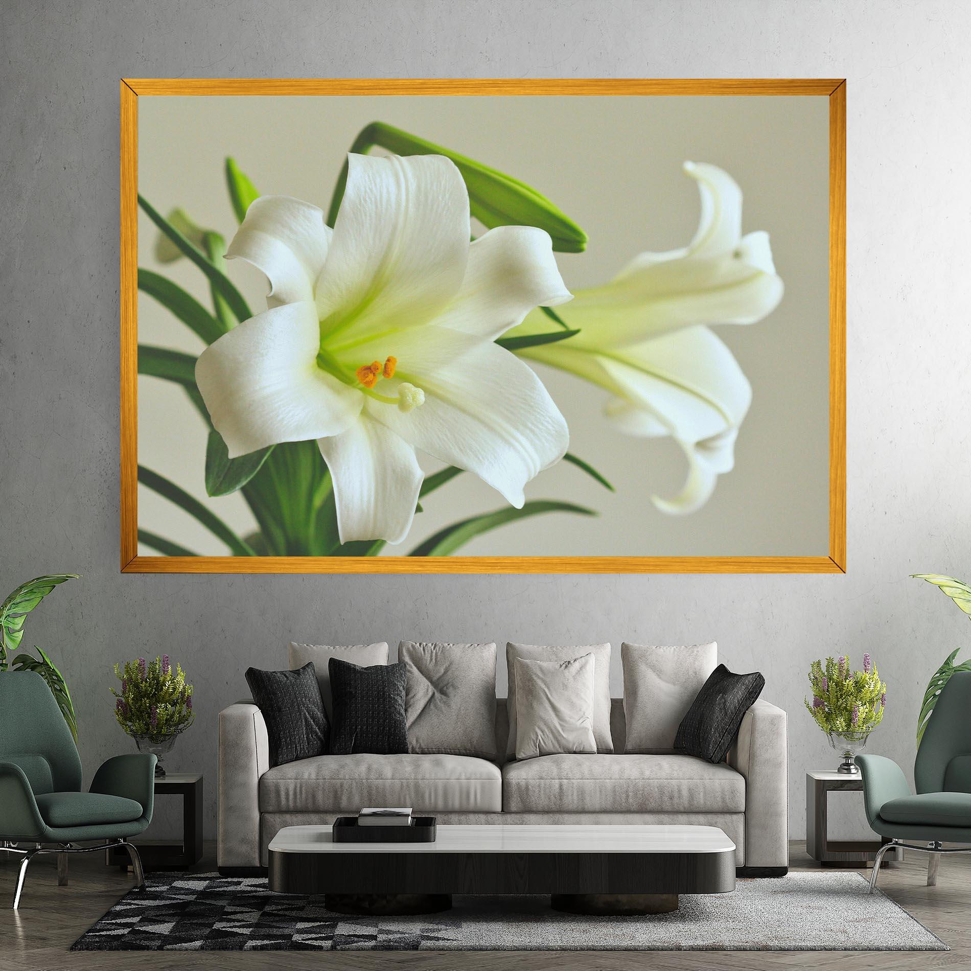 Tablou Canvas Green Lily mockup 7
