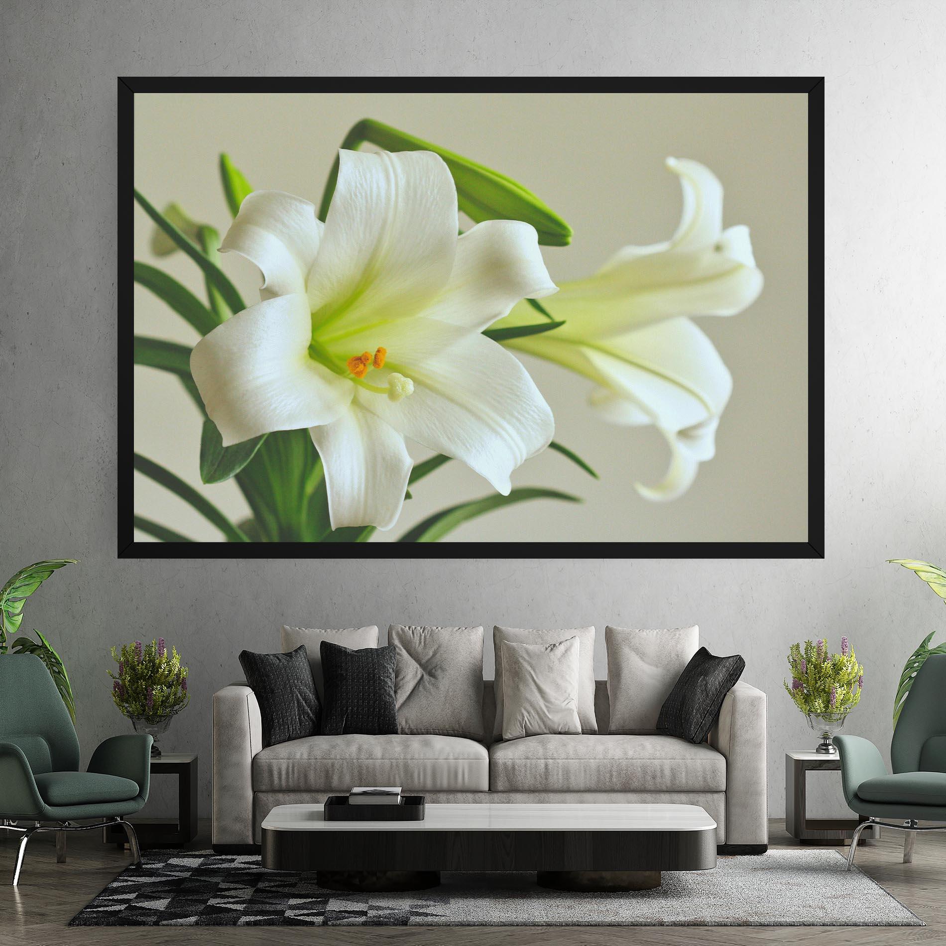 Tablou Canvas Green Lily mockup 7