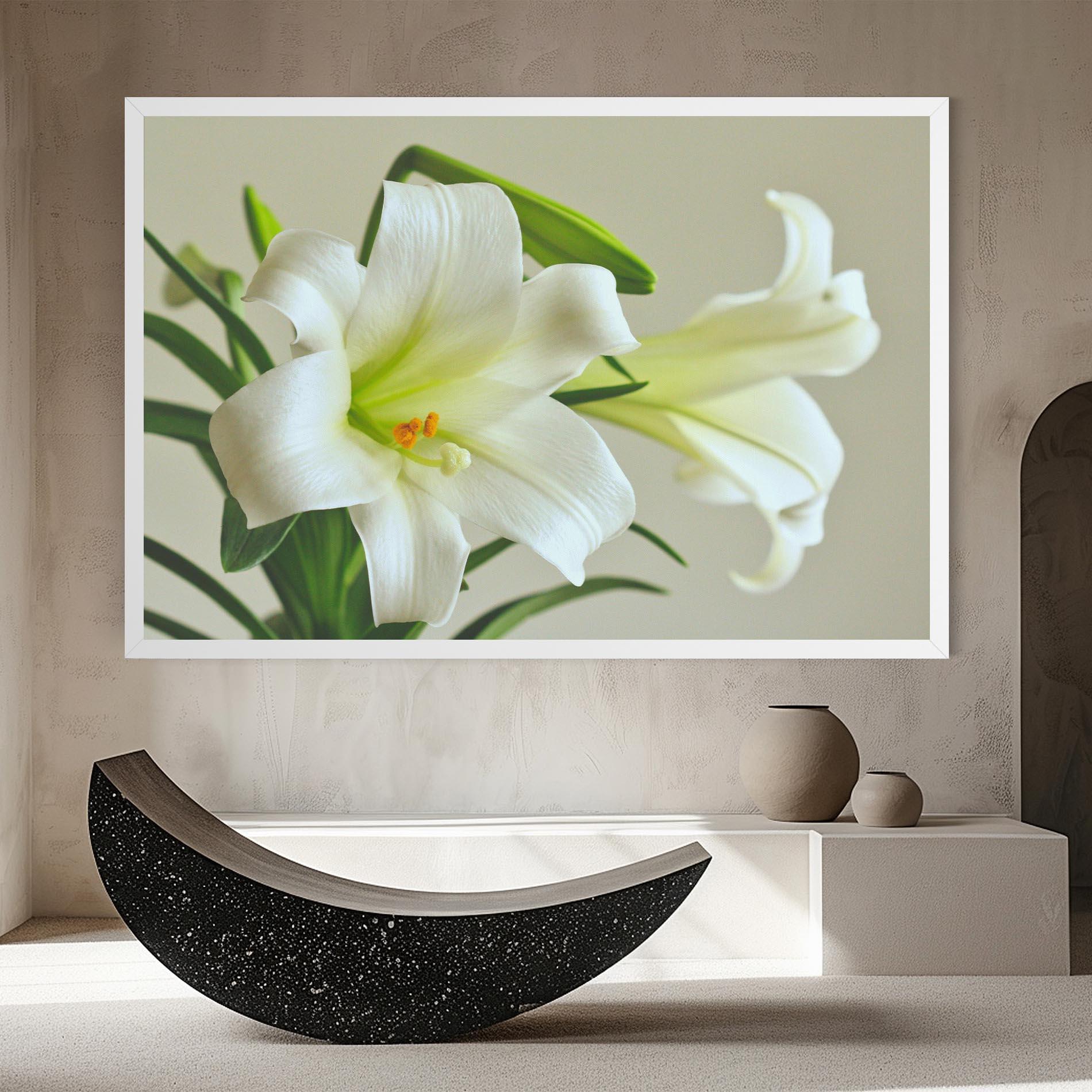 Tablou Canvas Green Lily mockup 8