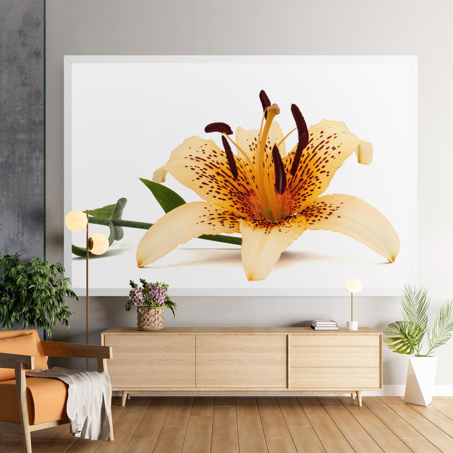 Tablou Canvas Big Yellow Lily mockup 9