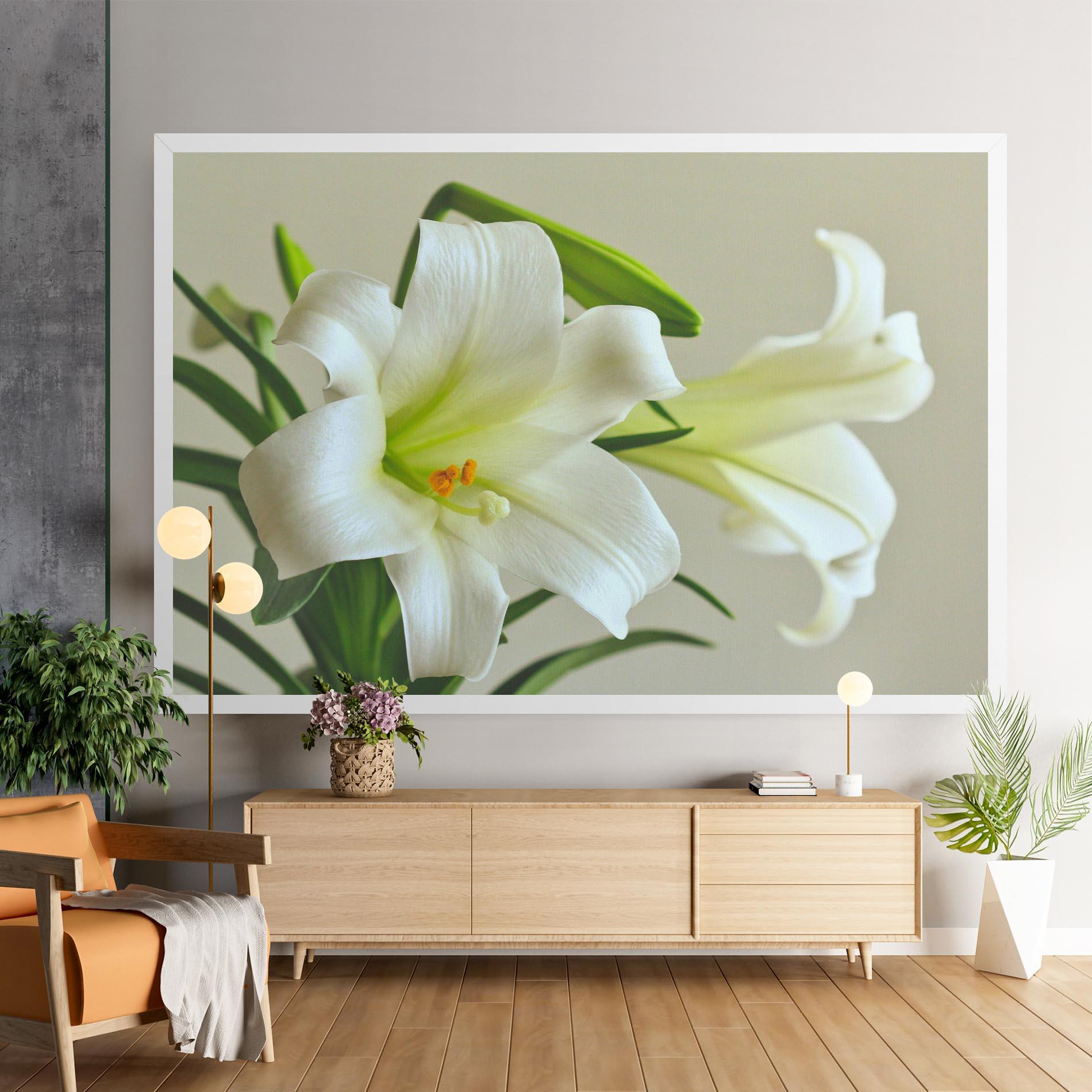 Tablou Canvas Green Lily mockup 9