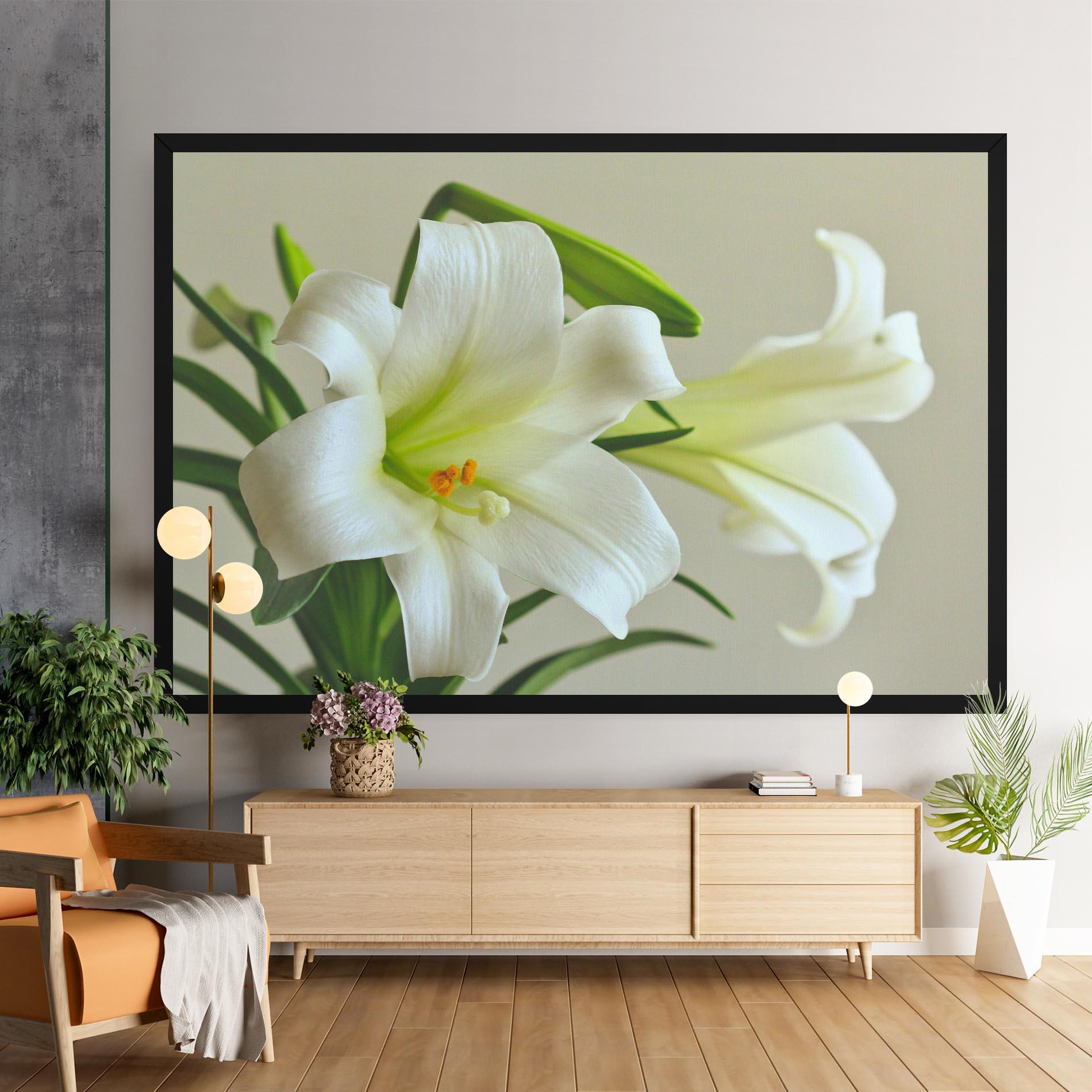 Tablou Canvas Green Lily mockup 9