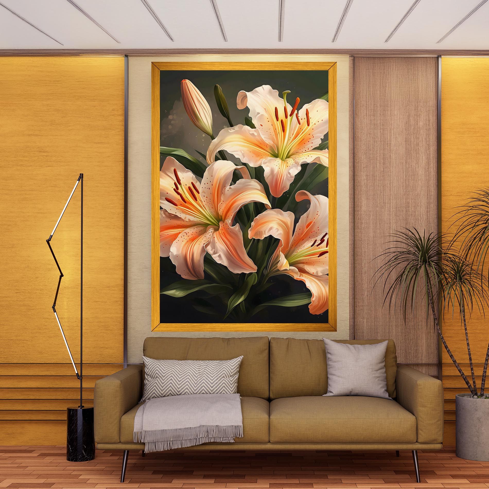 Light Orange Lily mockup 9