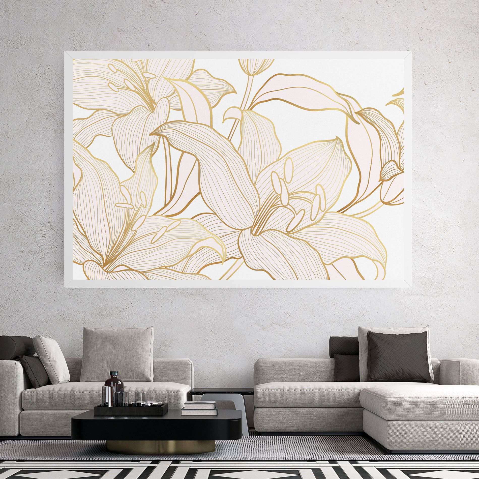 Gold Lily mockup 2