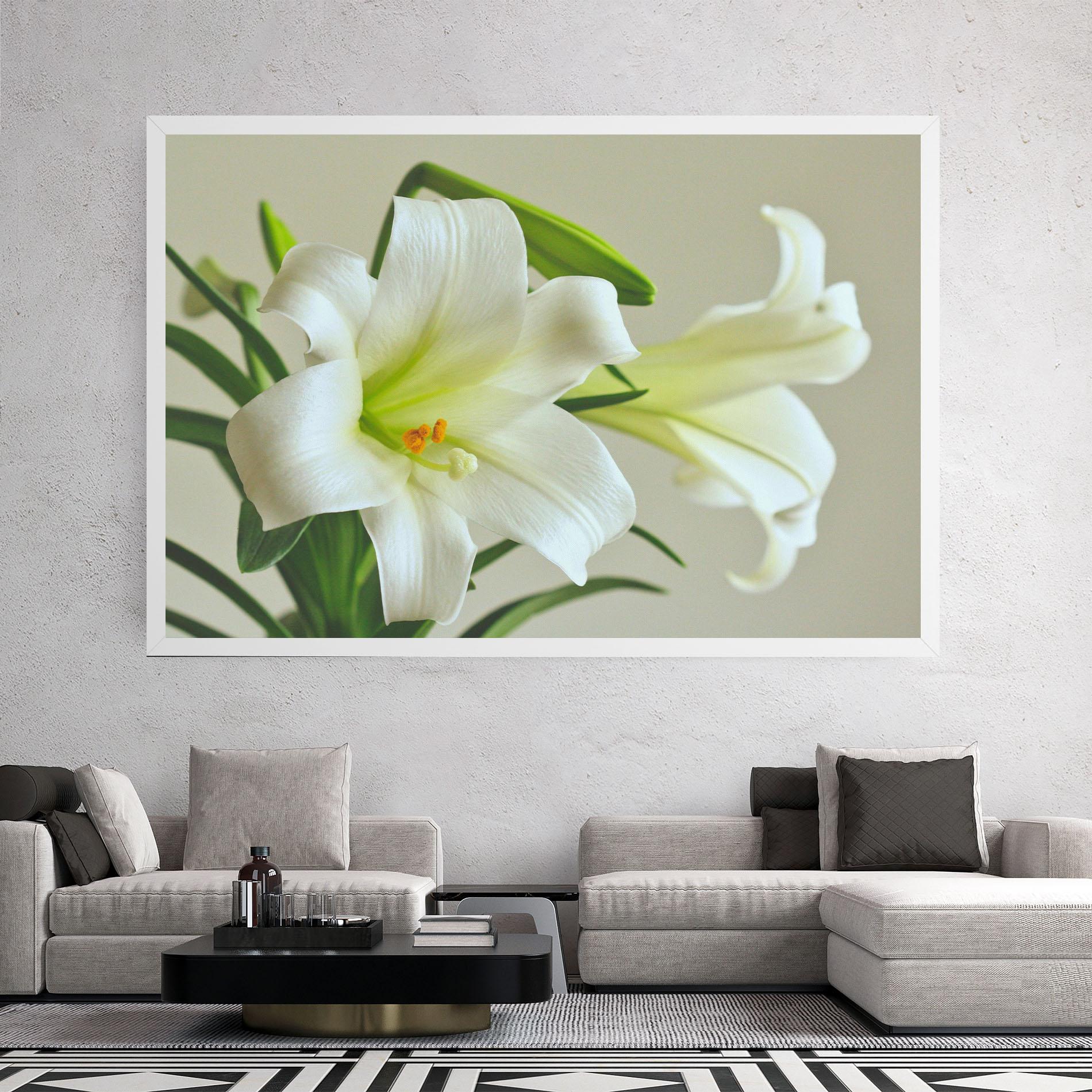 Tablou Canvas Green Lily mockup 2