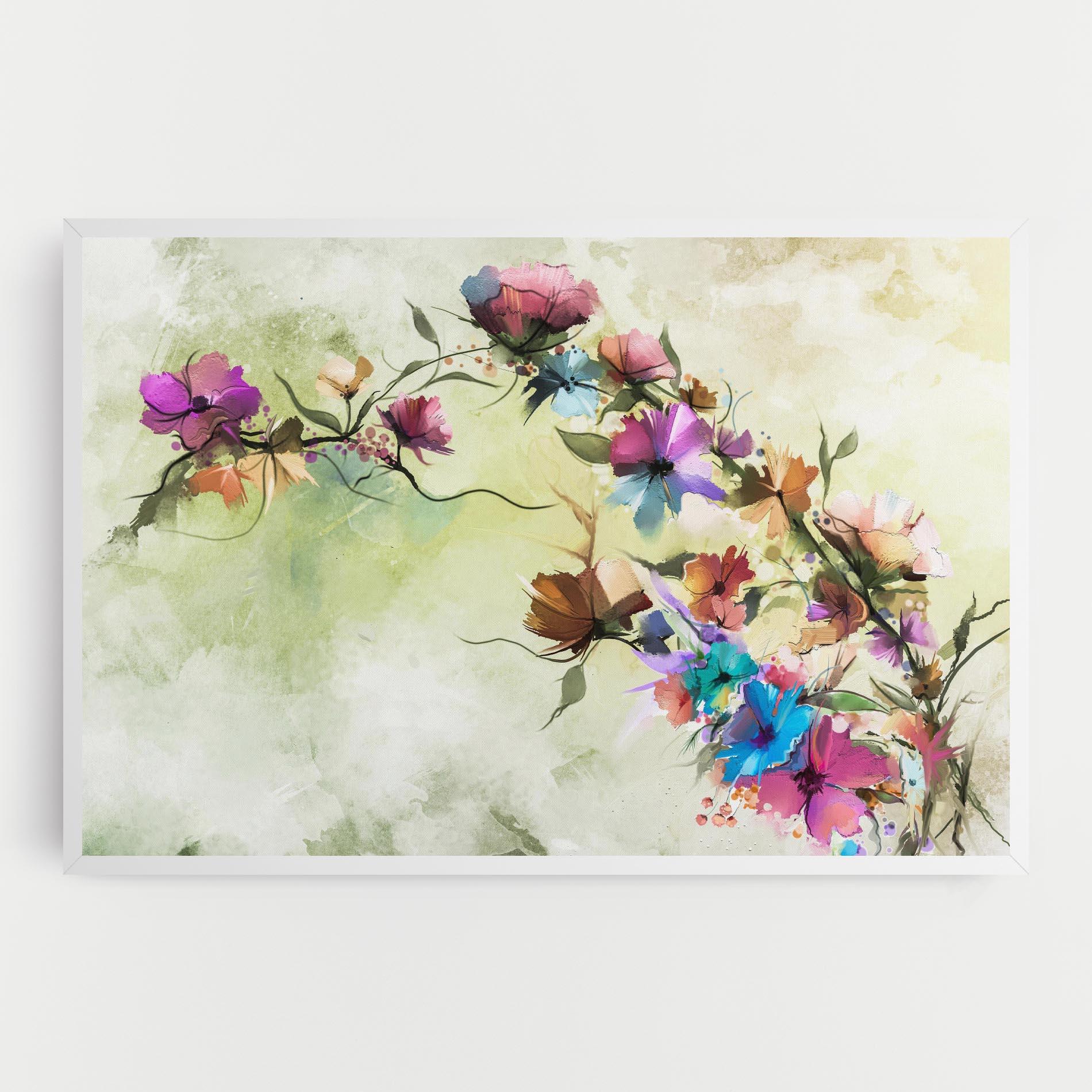 Tablou Canvas Ramura Cu Flori mockup 0