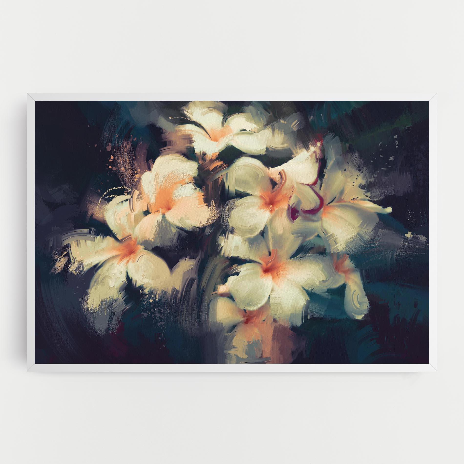 Tablou Canvas White Lilys mockup 0