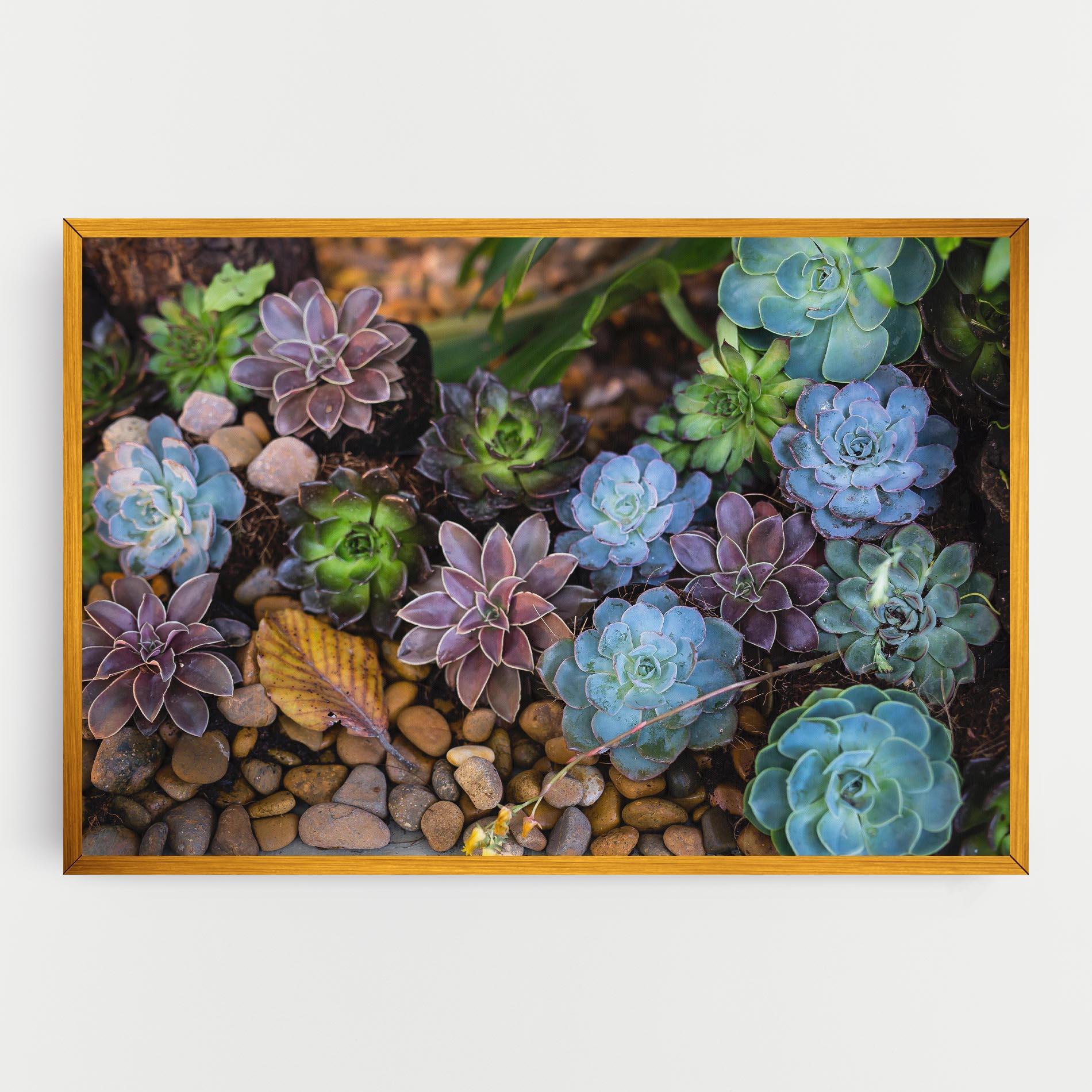Tablou Canvas Colorful Flowers mockup 0