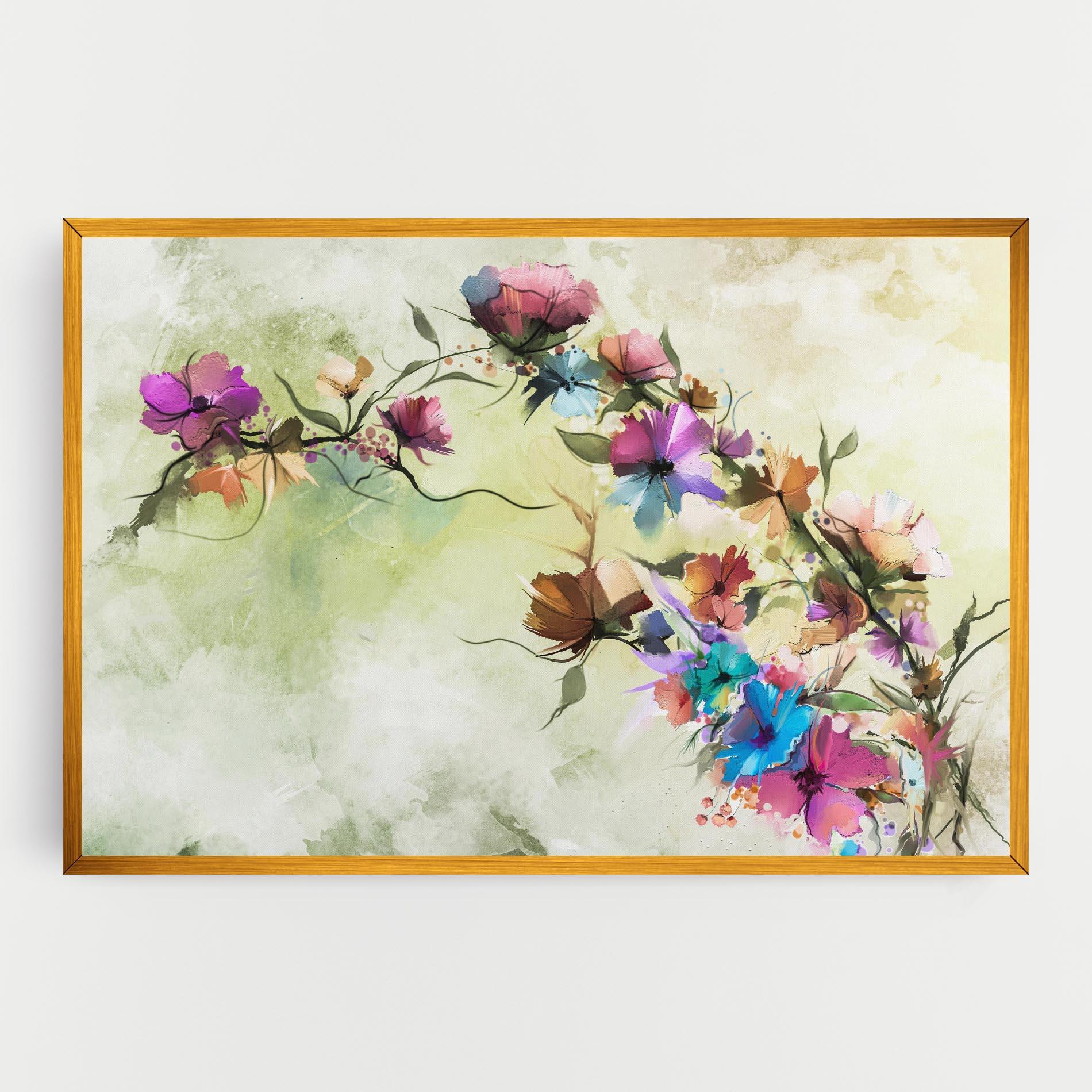 Tablou Canvas Ramura Cu Flori mockup 0