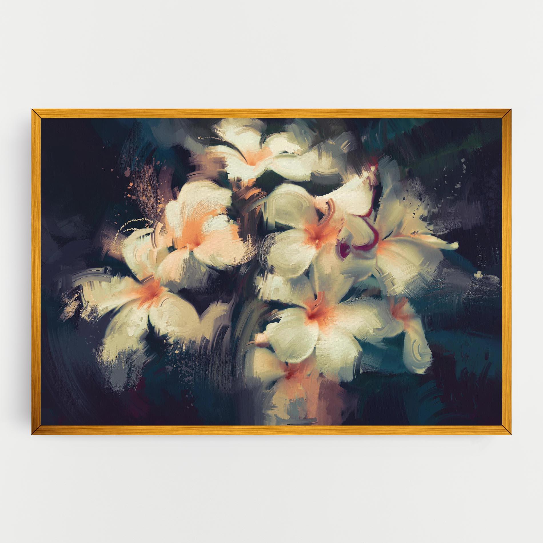 Tablou Canvas White Lilys mockup 0