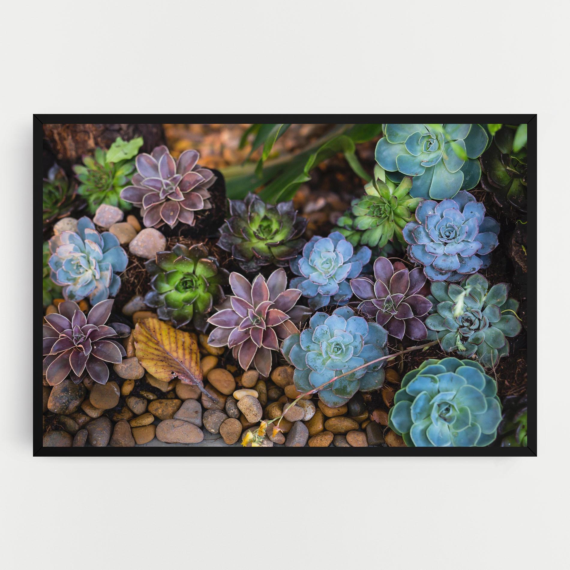 Tablou Canvas Colorful Flowers mockup 0