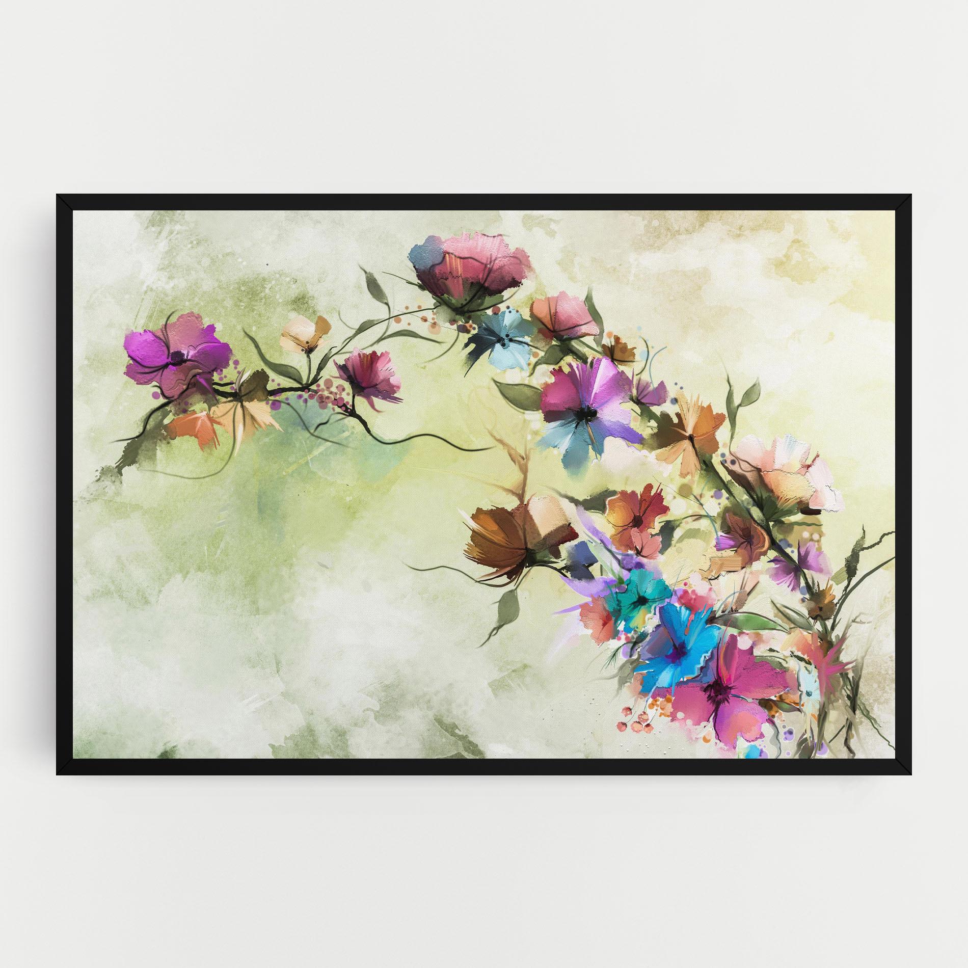 Tablou Canvas Ramura Cu Flori mockup 0