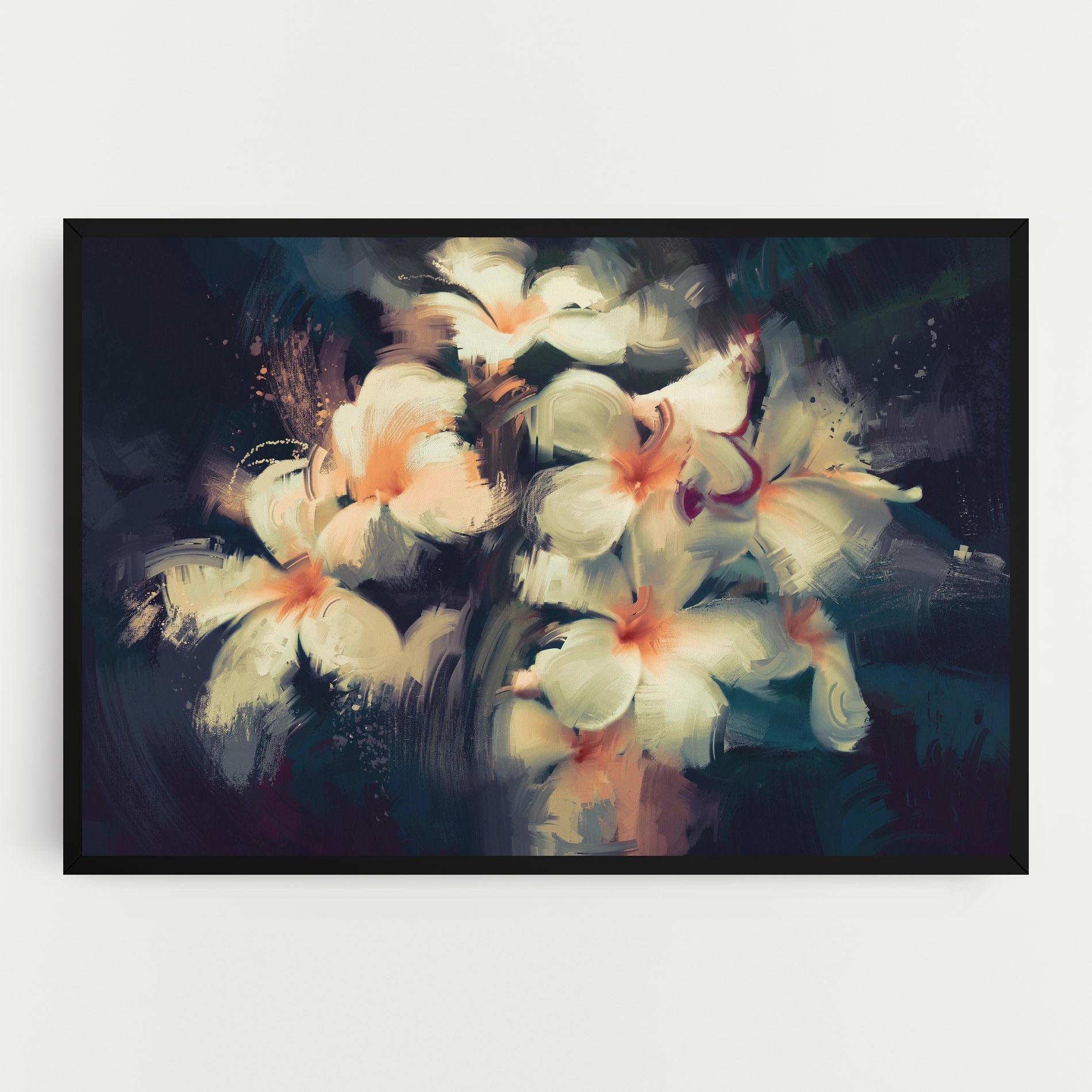 Tablou Canvas White Lilys mockup 0