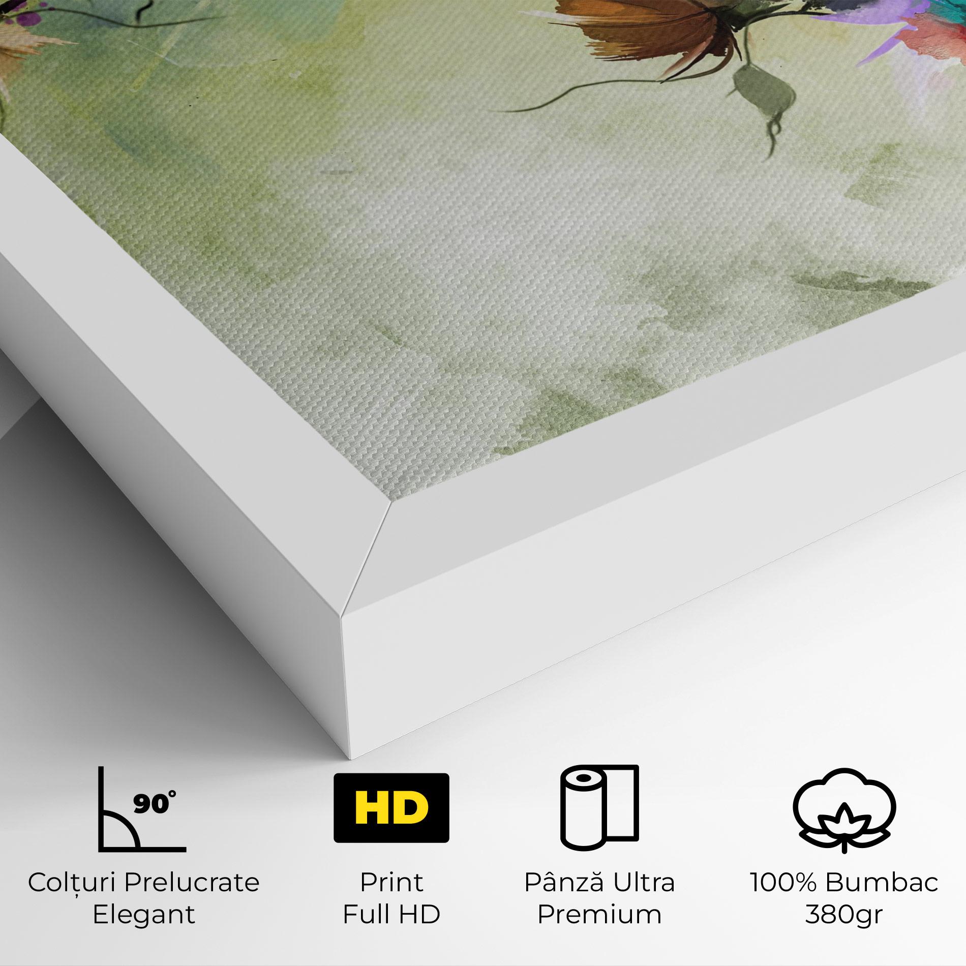 Tablou Canvas Ramura Cu Flori mockup 4