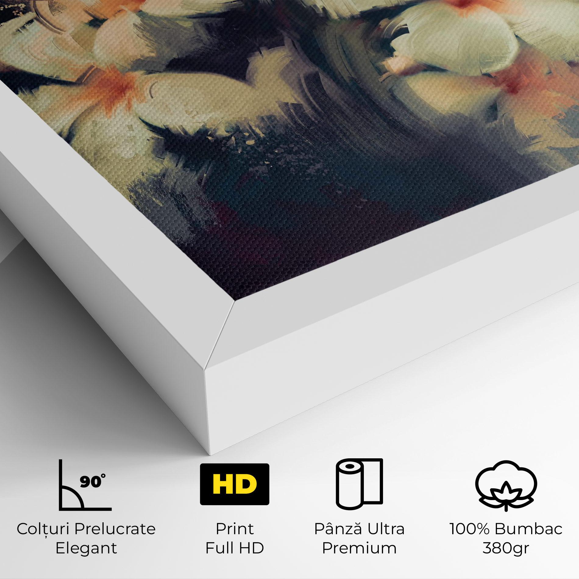 Tablou Canvas White Lilys mockup 4