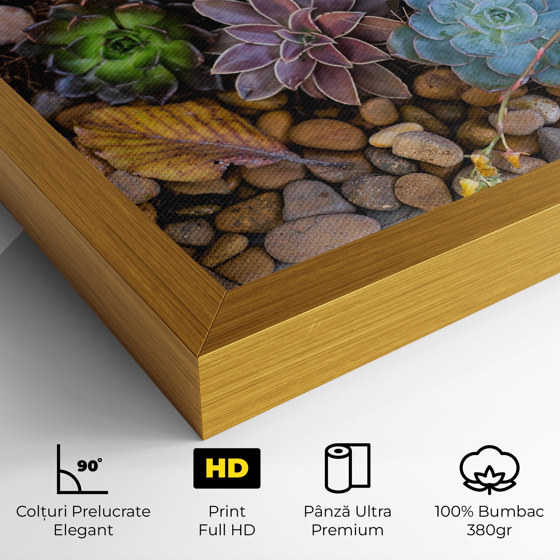 Tablou Canvas Colorful Flowers mockup 4