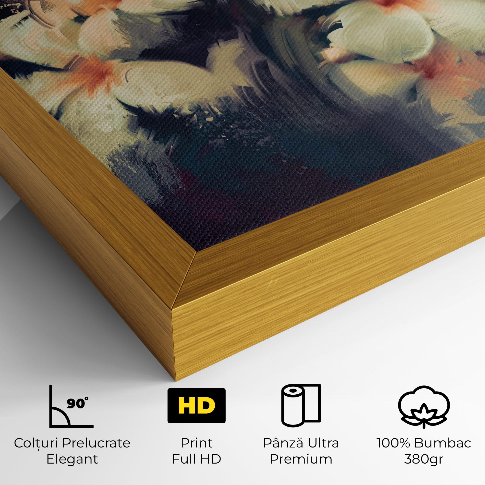 Tablou Canvas White Lilys mockup 4