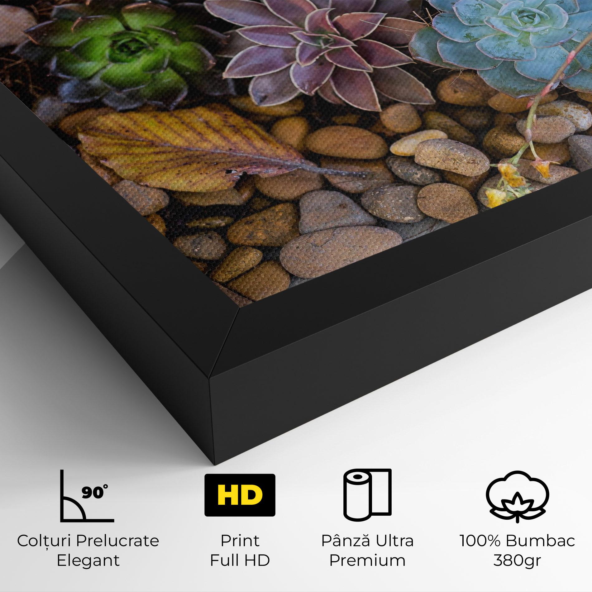 Tablou Canvas Colorful Flowers mockup 4