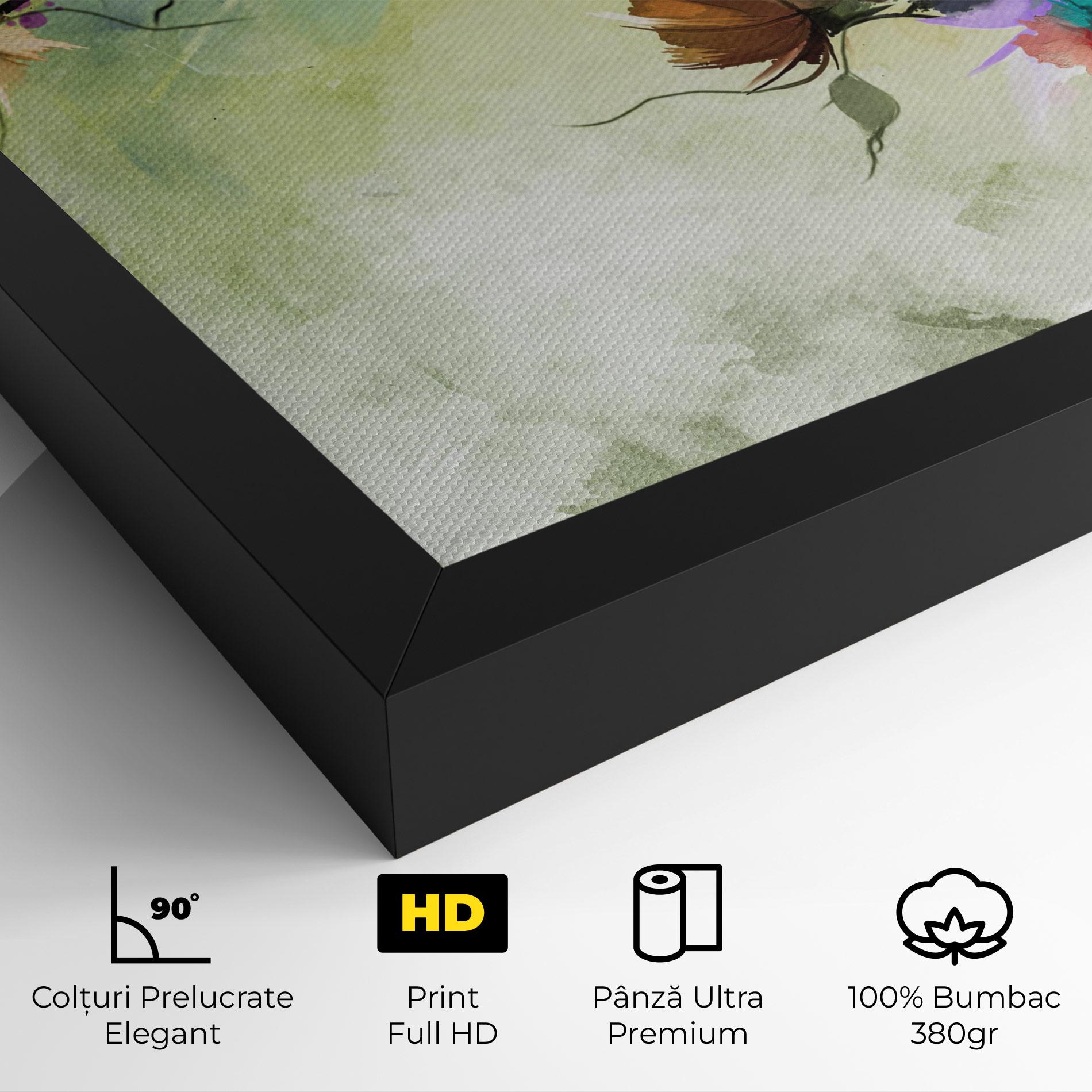 Tablou Canvas Ramura Cu Flori mockup 4
