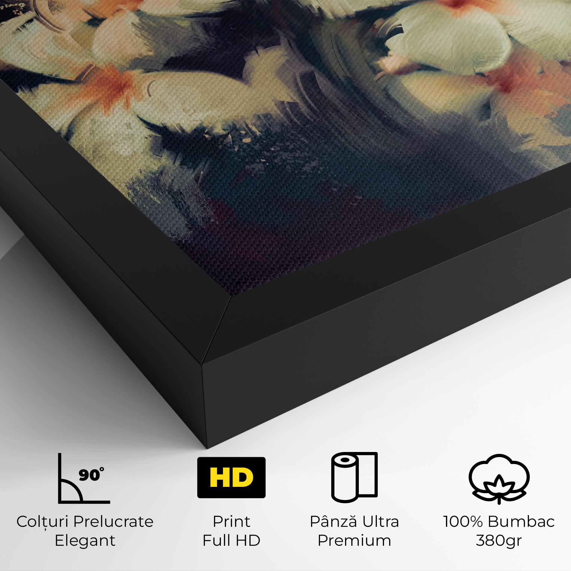 Tablou Canvas White Lilys mockup 4