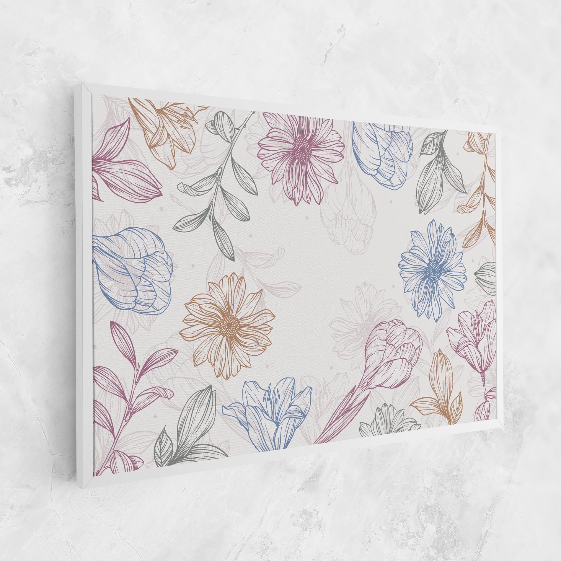 Tablou Canvas Color Line Mix mockup 1