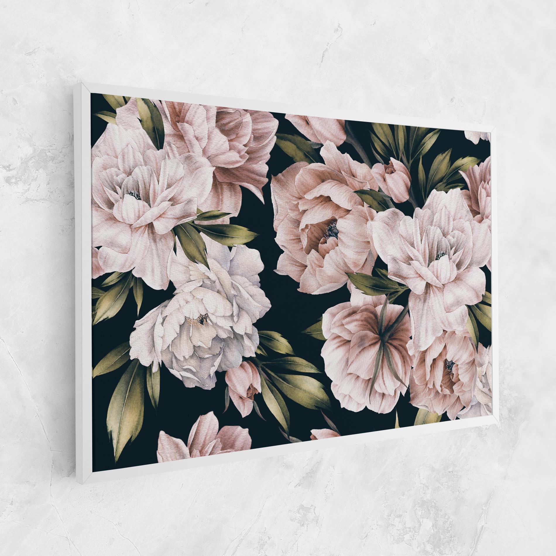 Tablou Canvas Flori De Bujori mockup 1