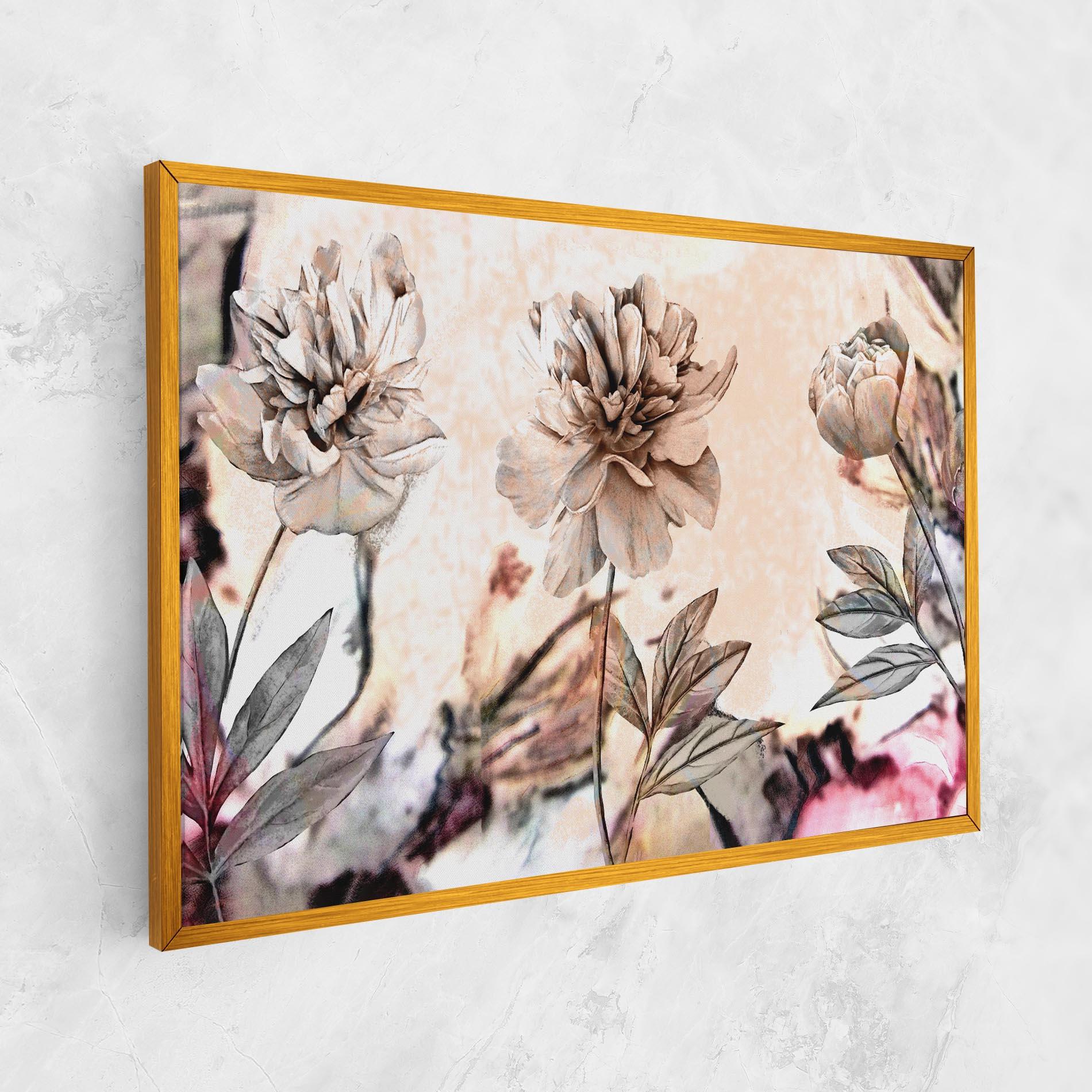 Tablou Canvas Painted Roses mockup 1