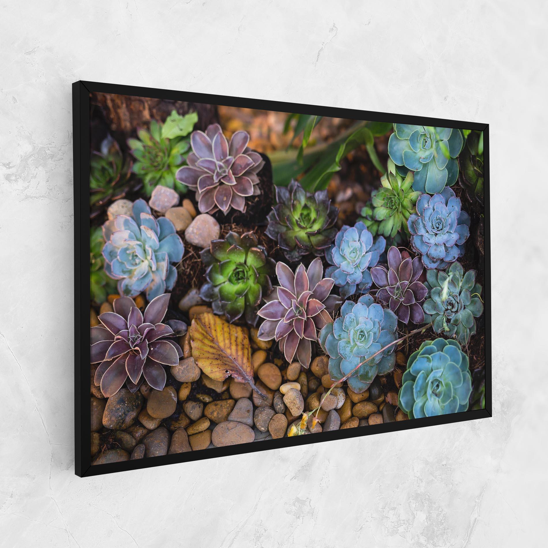 Tablou Canvas Colorful Flowers mockup 1