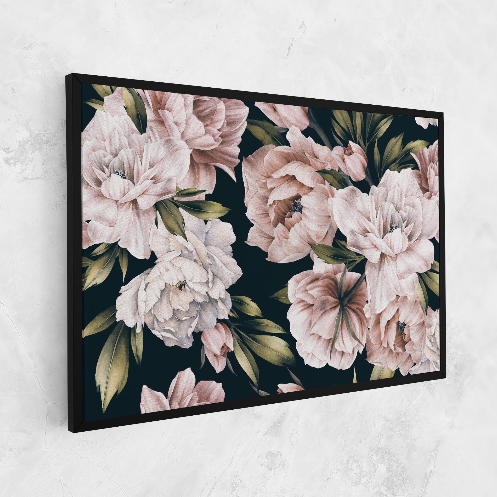 Tablou Canvas Flori De Bujori mockup 1