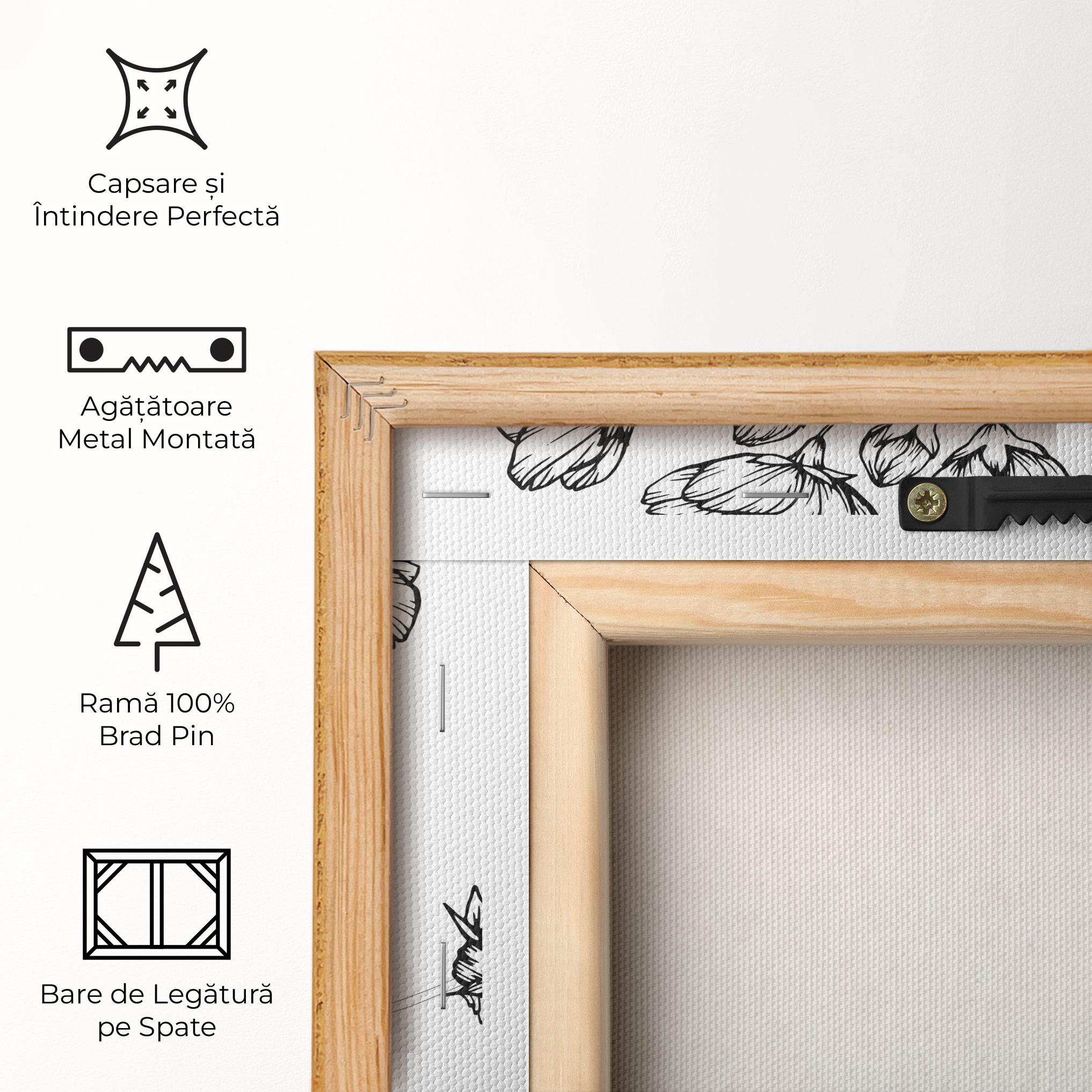 Tablou Canvas Sakura Line mockup 5