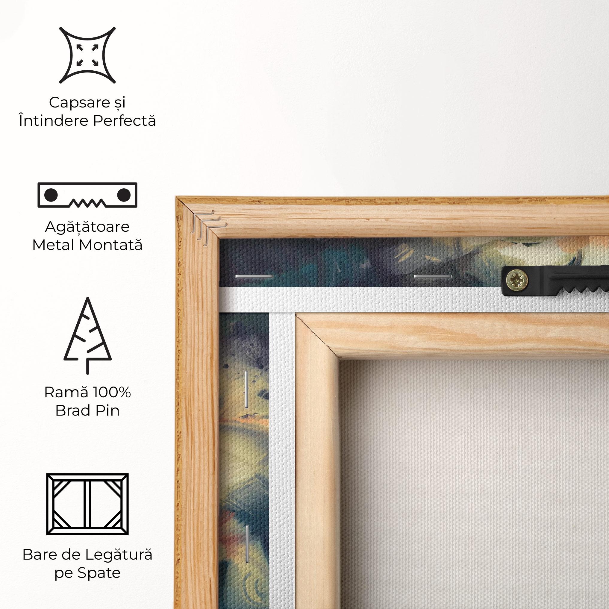 Tablou Canvas White Lilys mockup 5