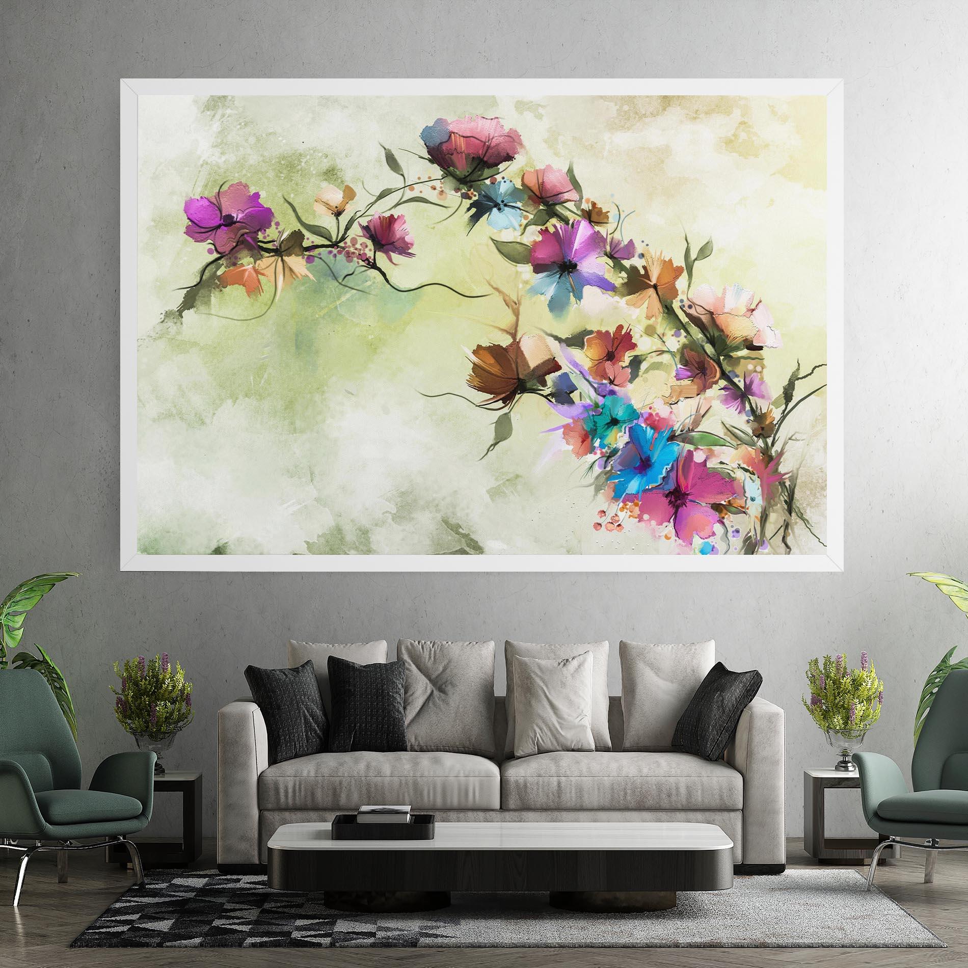 Tablou Canvas Ramura Cu Flori mockup 7