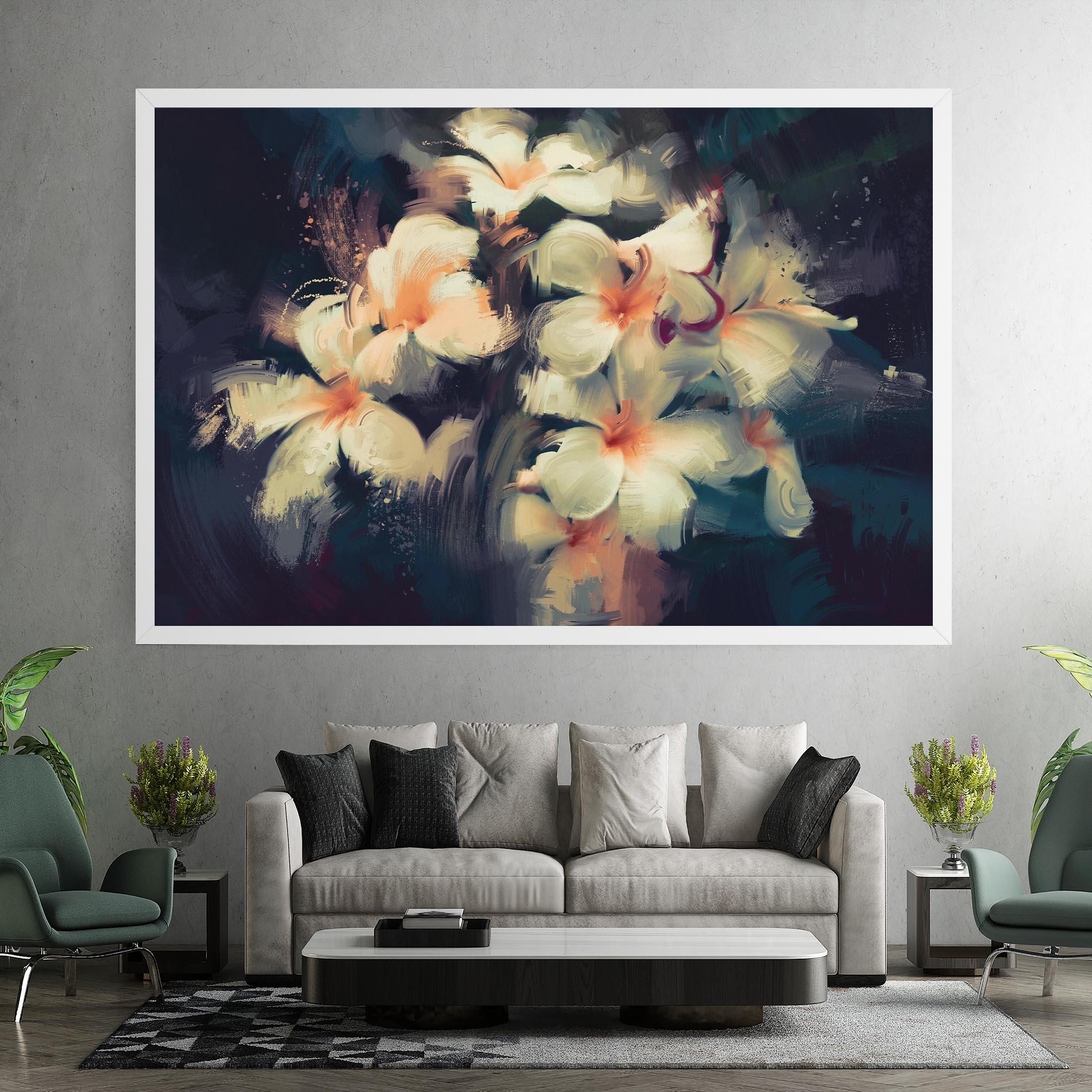 Tablou Canvas White Lilys mockup 7