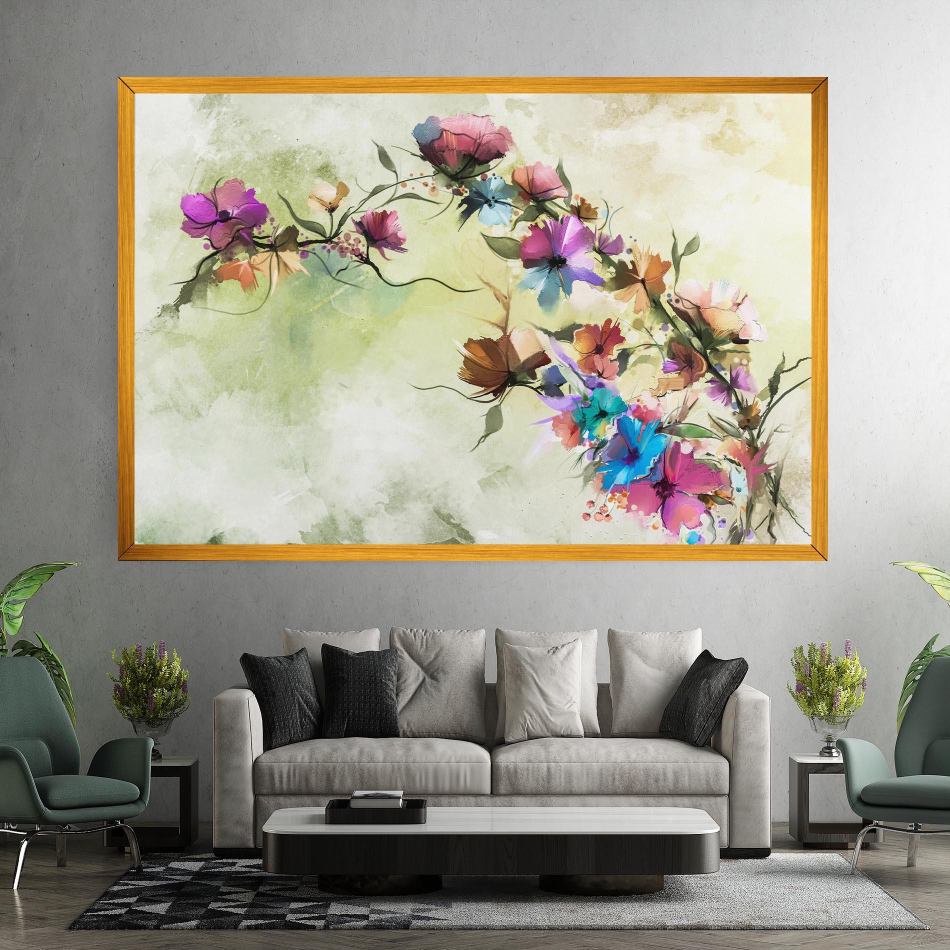 Tablou Canvas Ramura Cu Flori mockup 7