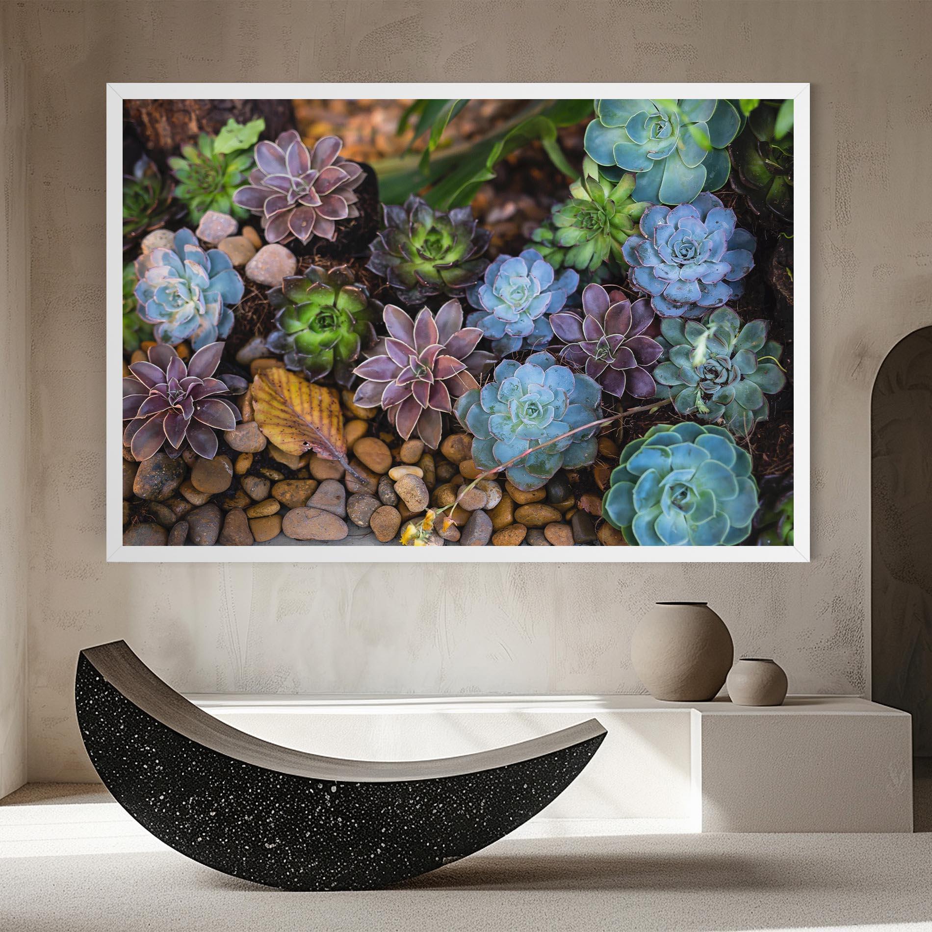 Tablou Canvas Colorful Flowers mockup 8