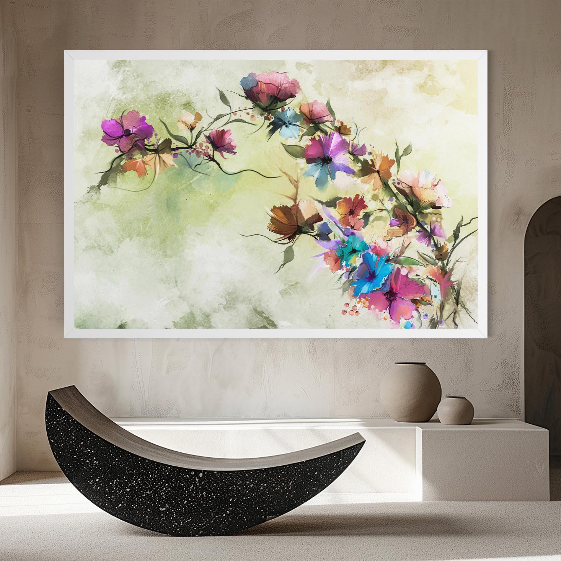 Tablou Canvas Ramura Cu Flori mockup 8