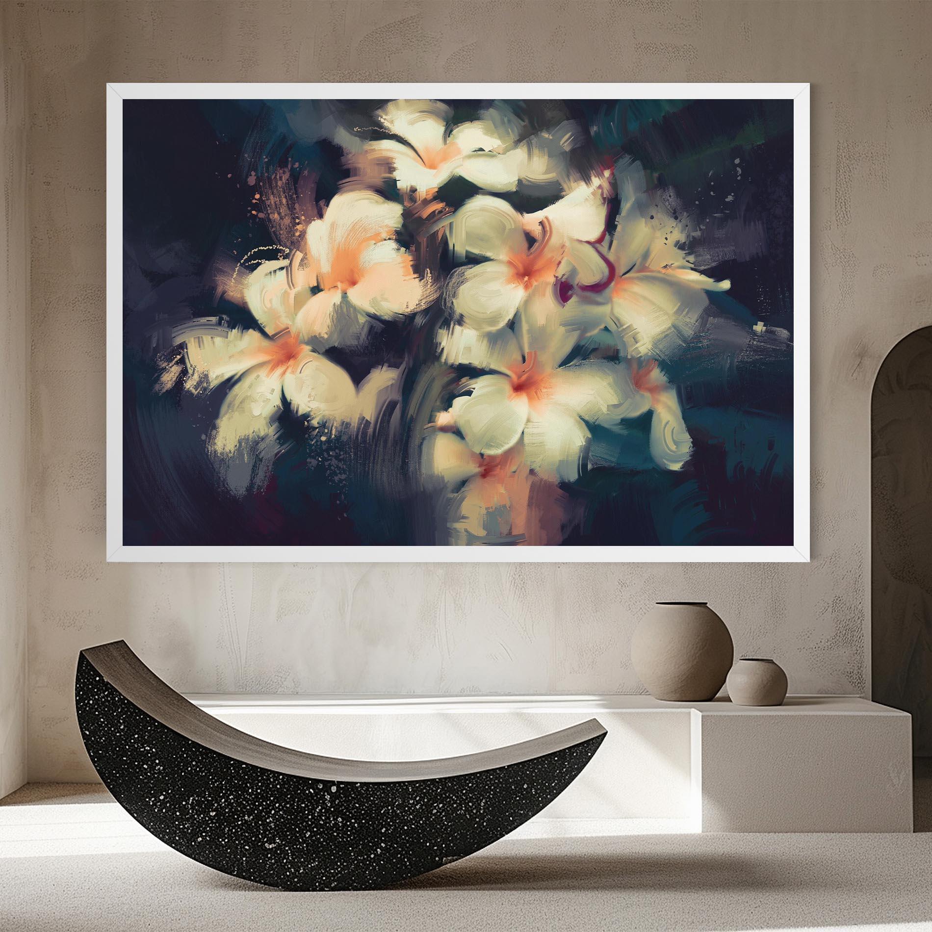 Tablou Canvas White Lilys mockup 8