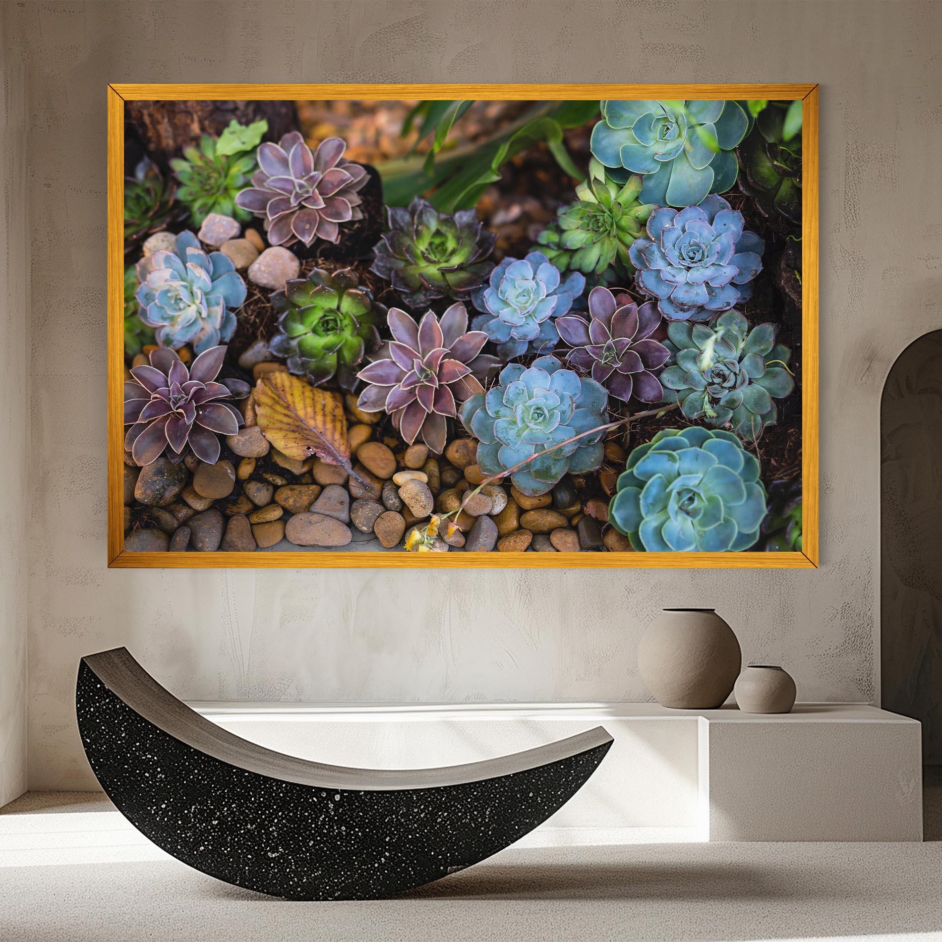 Tablou Canvas Colorful Flowers mockup 8