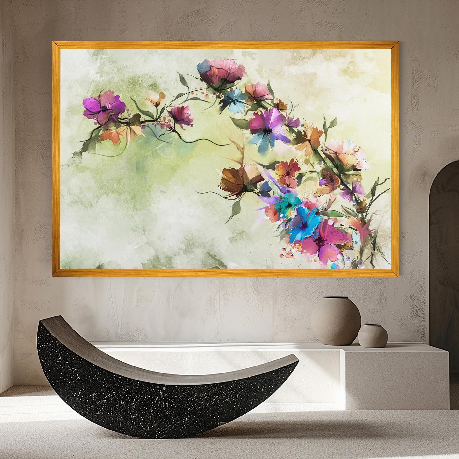 Tablou Canvas Ramura Cu Flori mockup 8