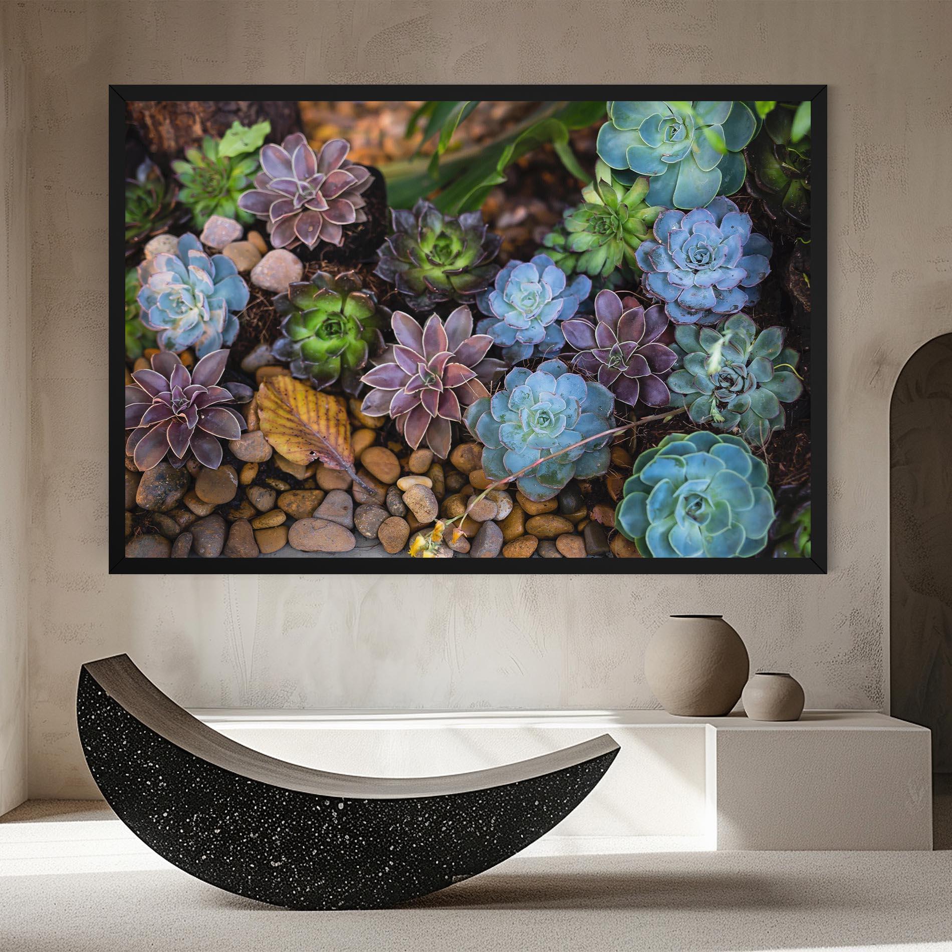 Tablou Canvas Colorful Flowers mockup 8