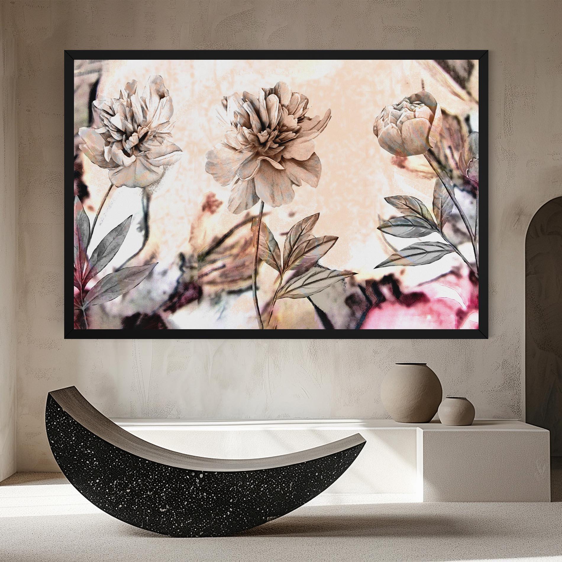 Tablou Canvas Painted Roses mockup 8