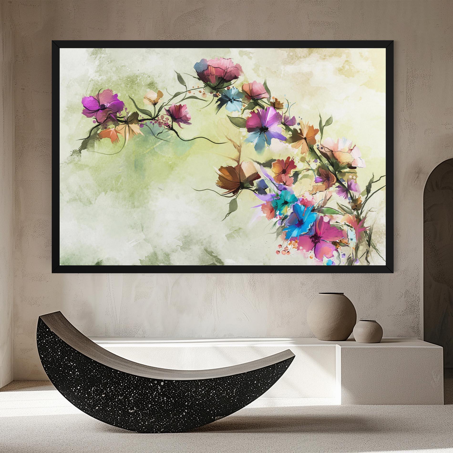 Tablou Canvas Ramura Cu Flori mockup 8