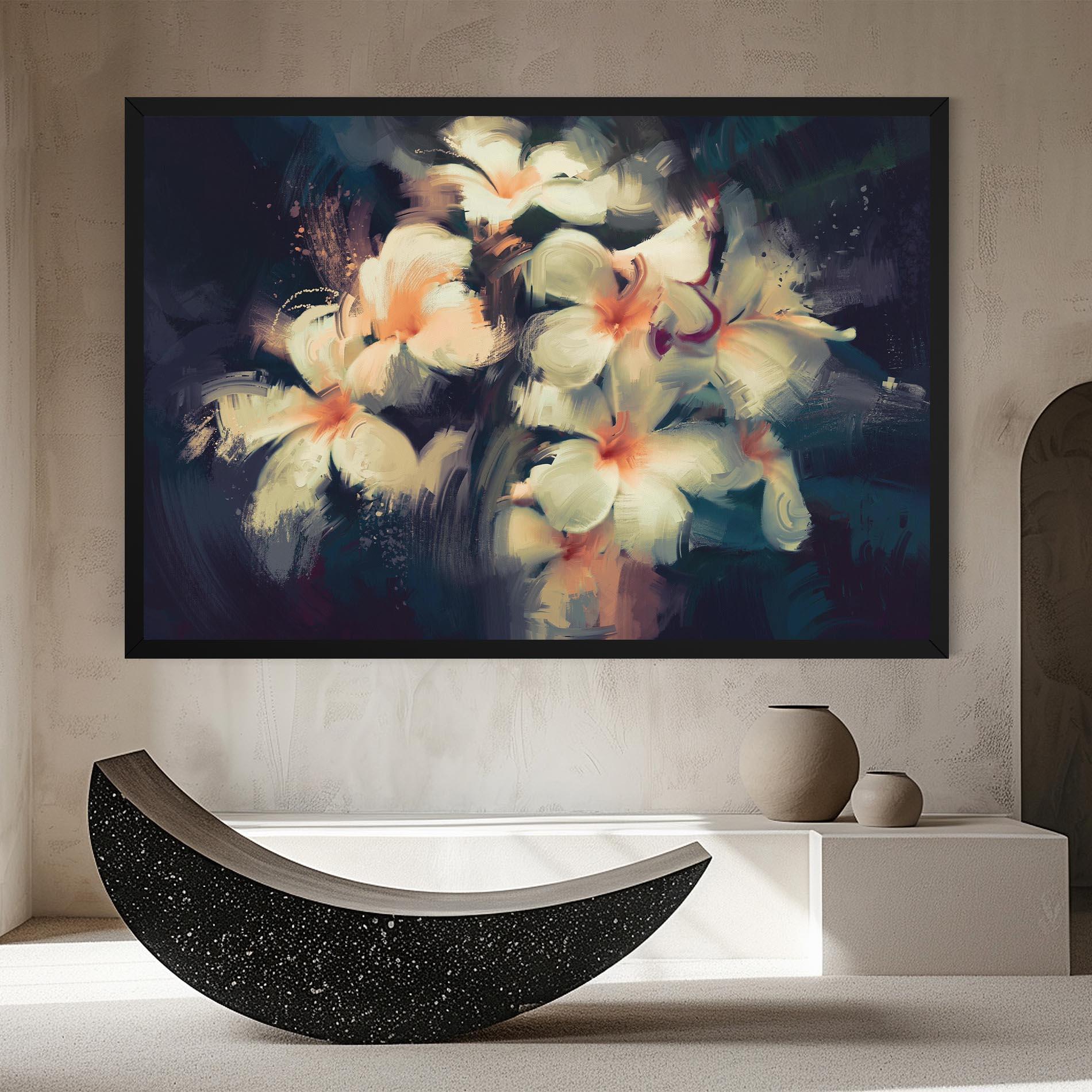 Tablou Canvas White Lilys mockup 8