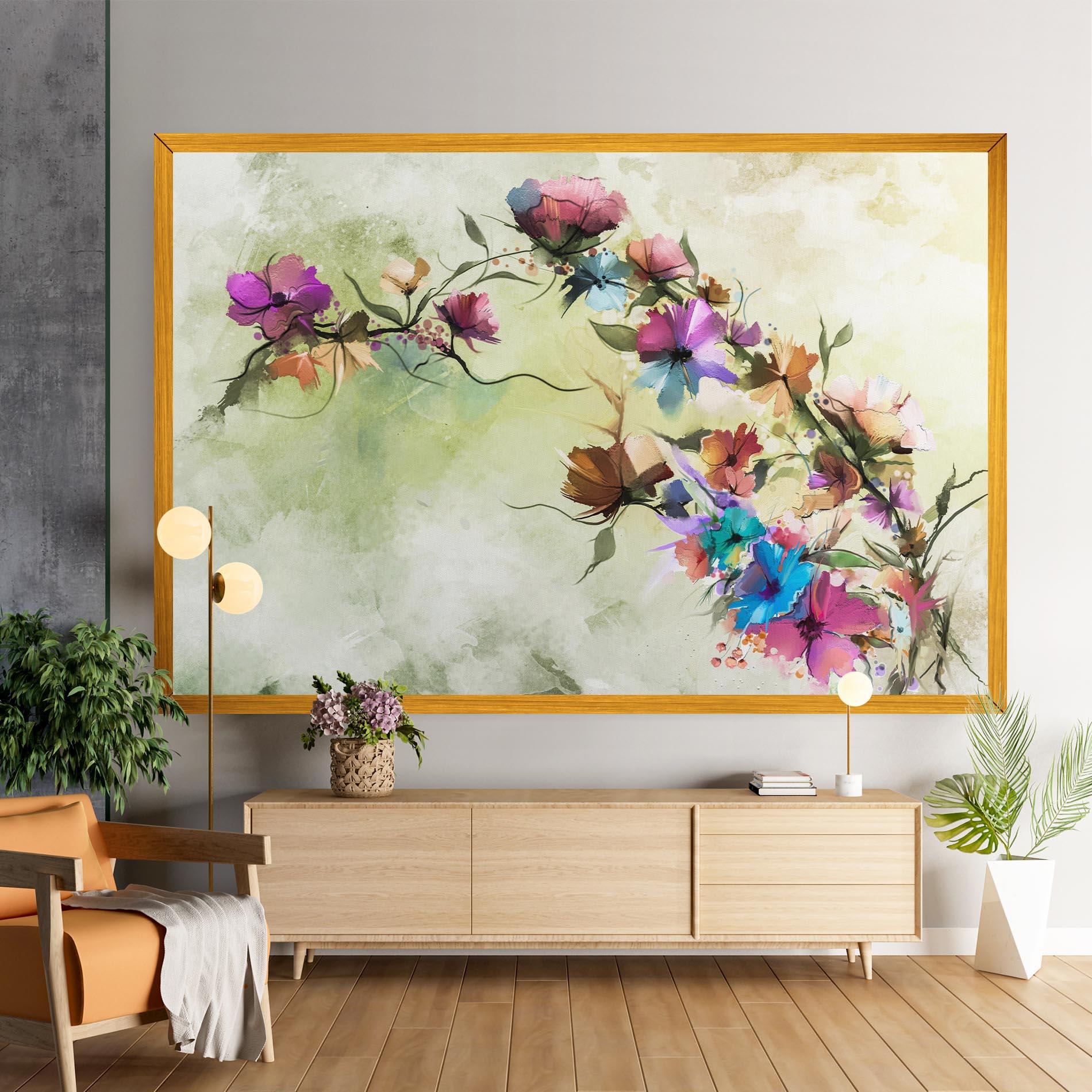 Tablou Canvas Ramura Cu Flori mockup 9