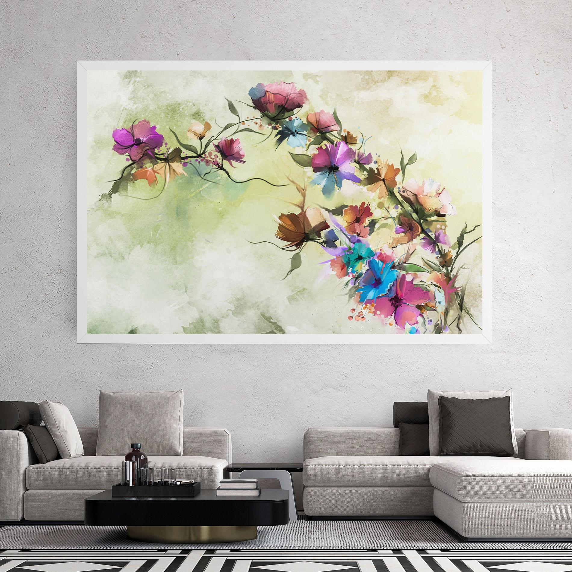 Tablou Canvas Ramura Cu Flori mockup 2