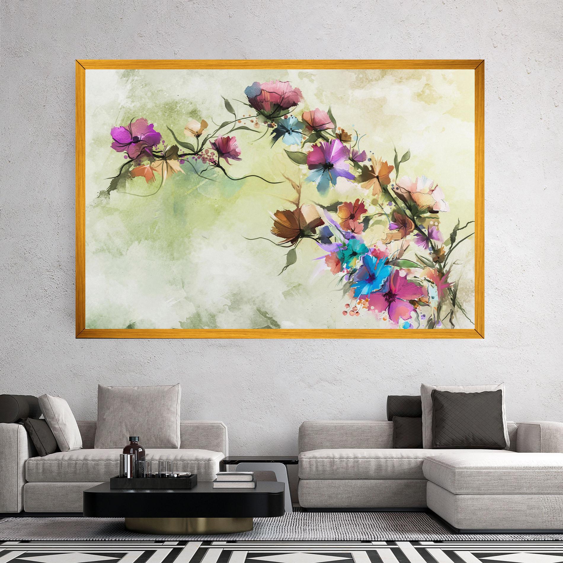 Tablou Canvas Ramura Cu Flori mockup 2