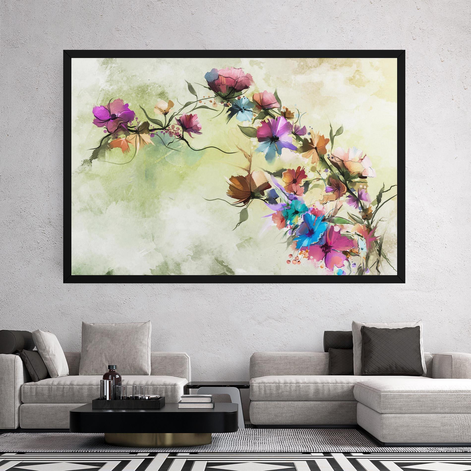 Tablou Canvas Ramura Cu Flori mockup 2